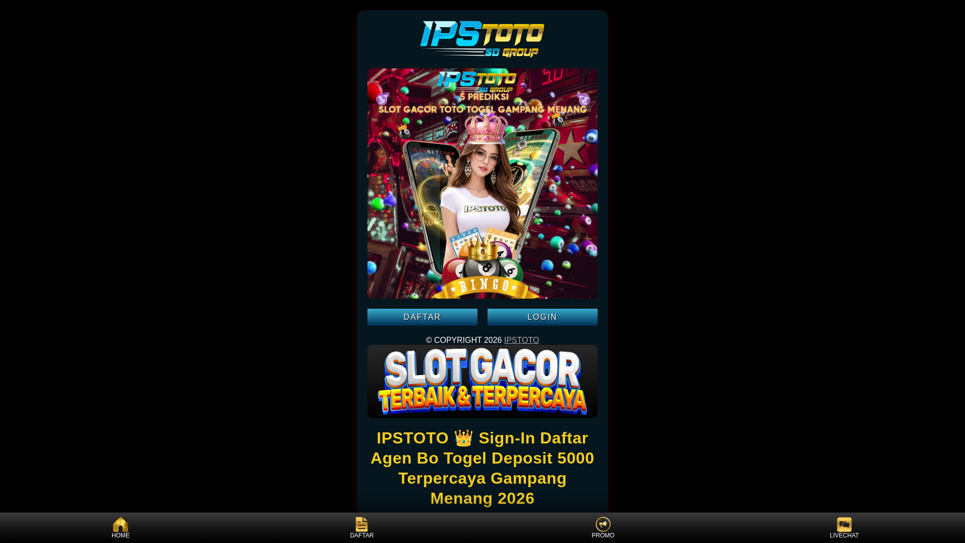 website screenshot of https://rtp-slot-gacor-ipstoto-2026.pages.dev/