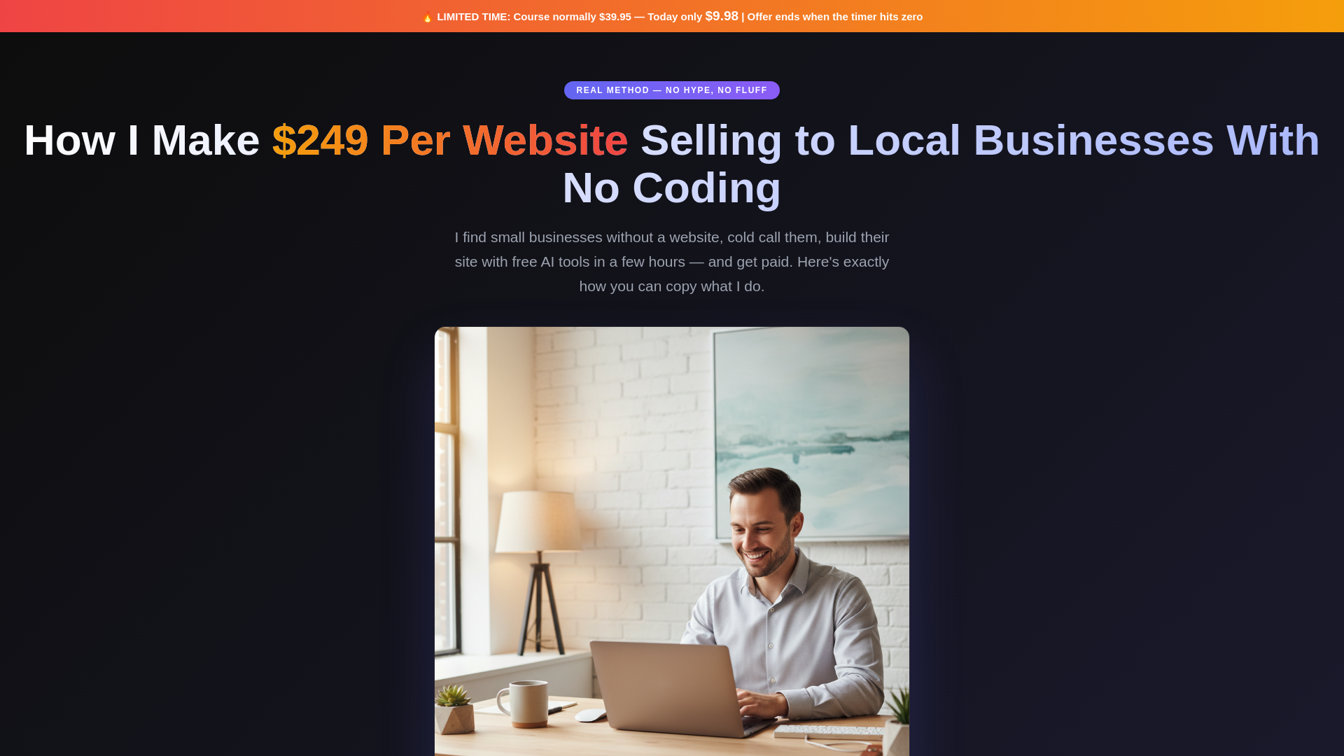 website screenshot of https://getrichtoday.co/