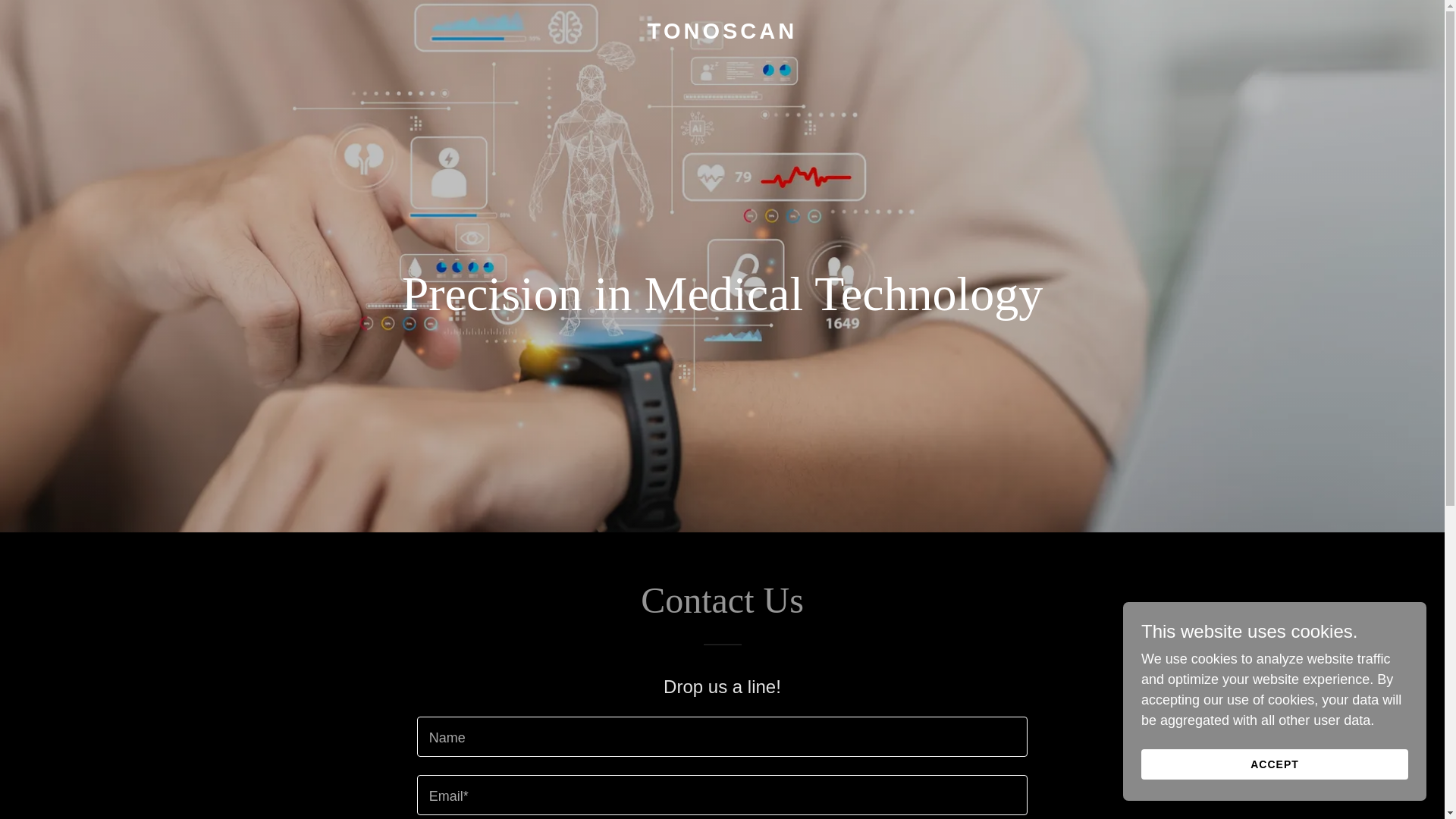 website screenshot of https://tonoscan.com/