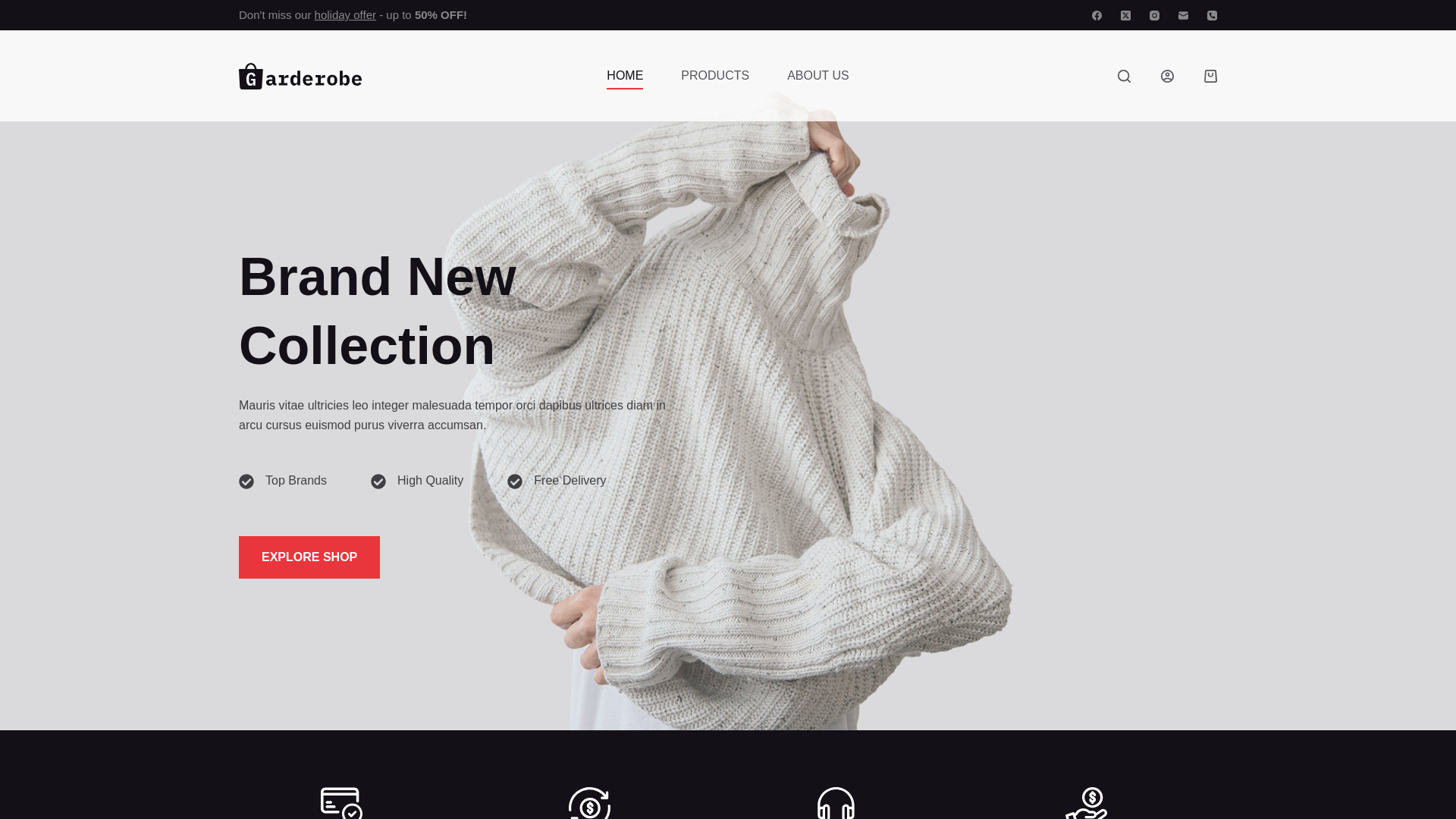 website screenshot of https://jeanslineltd.com/