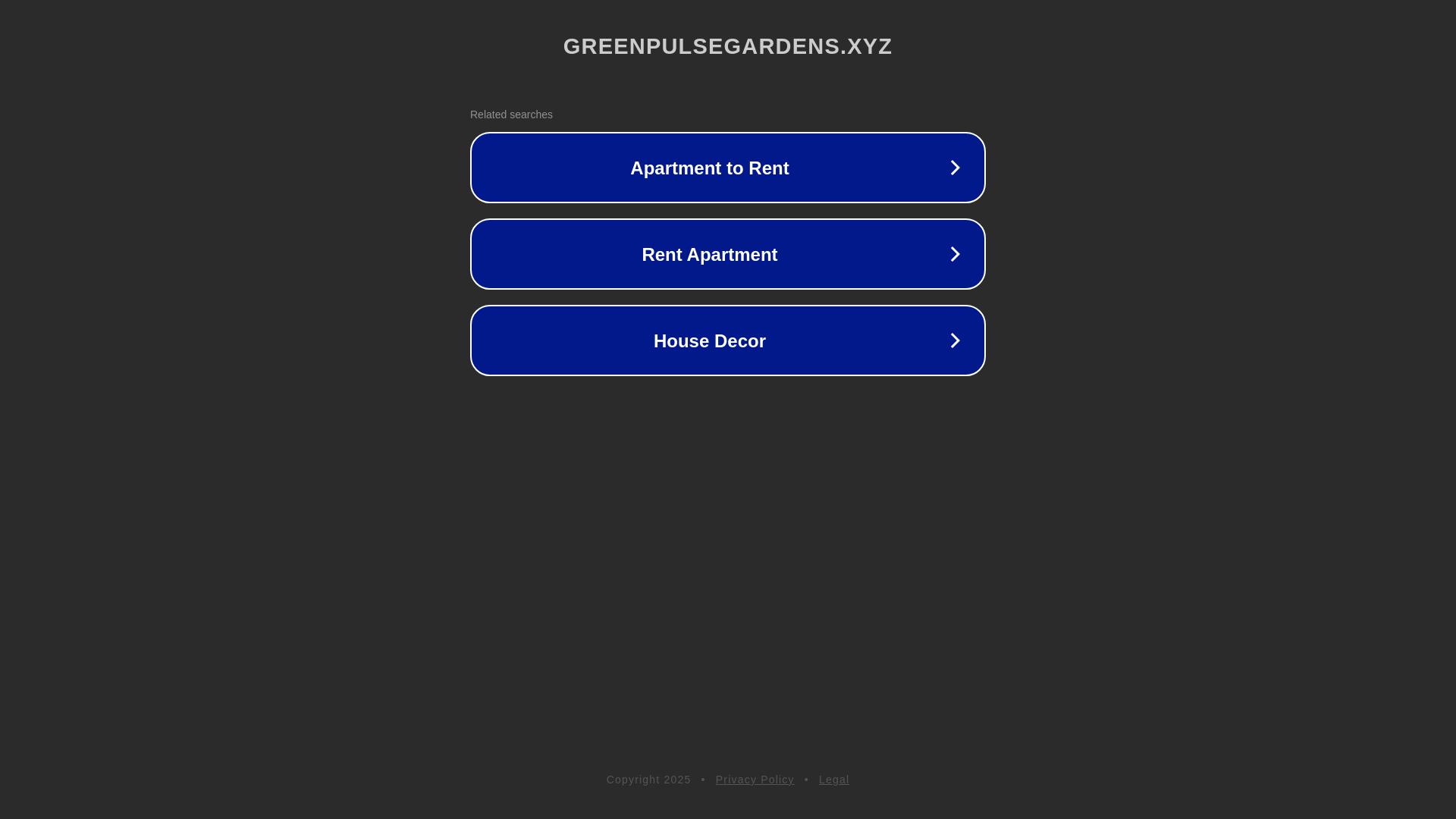 website screenshot of https://greenpulsegardens.xyz/