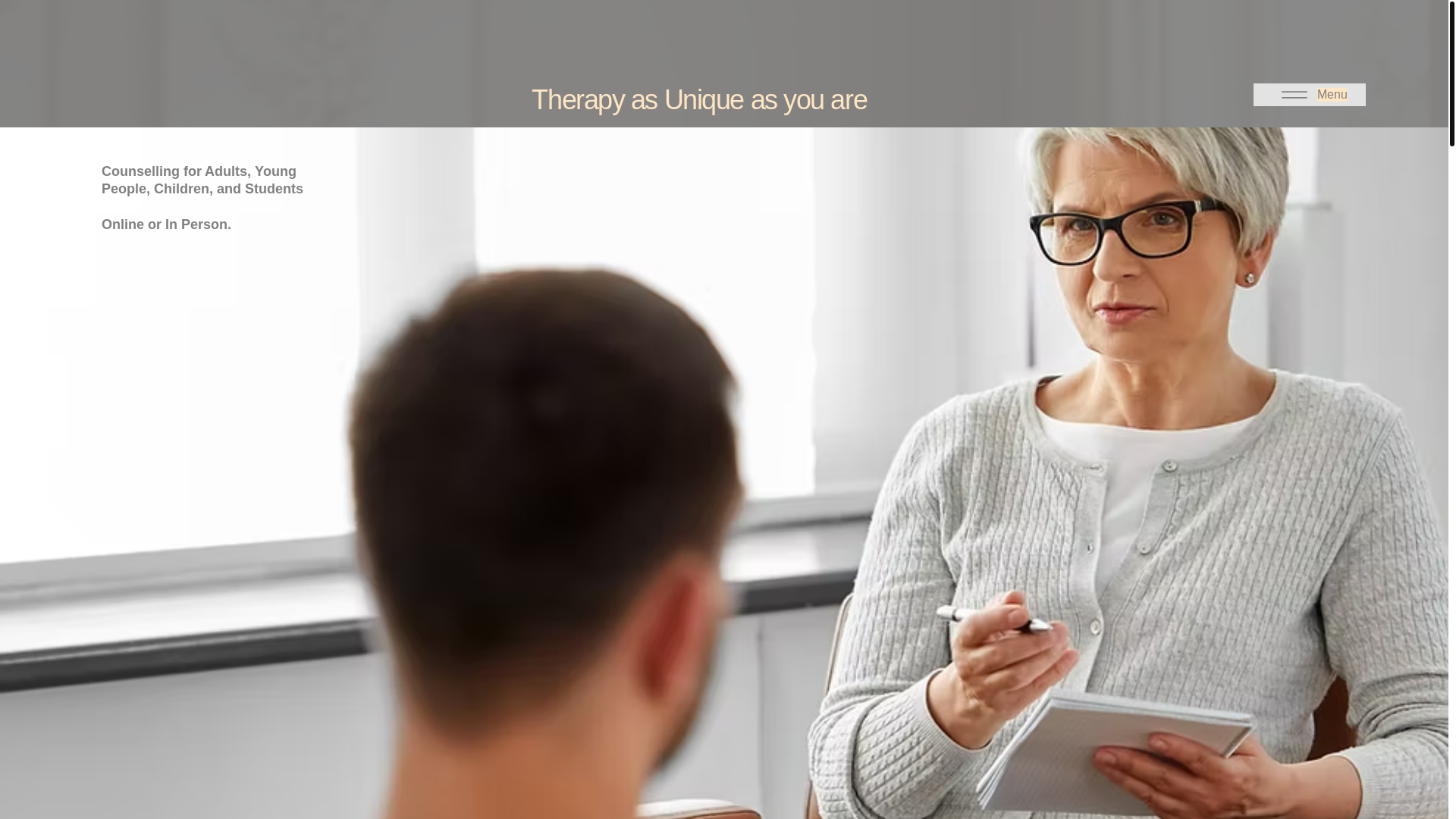 website screenshot of https://equanimitycounsellingnortheast.co.uk/