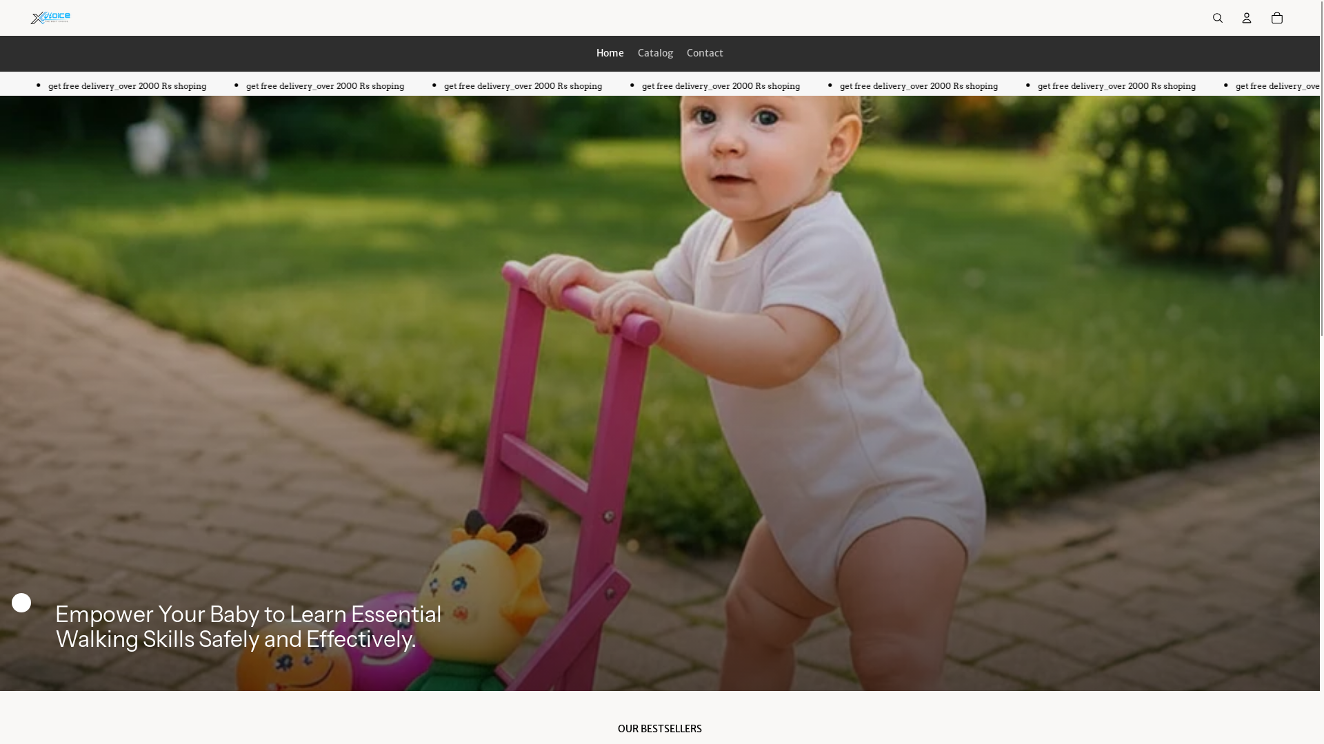 website screenshot of https://xchoice.store/
