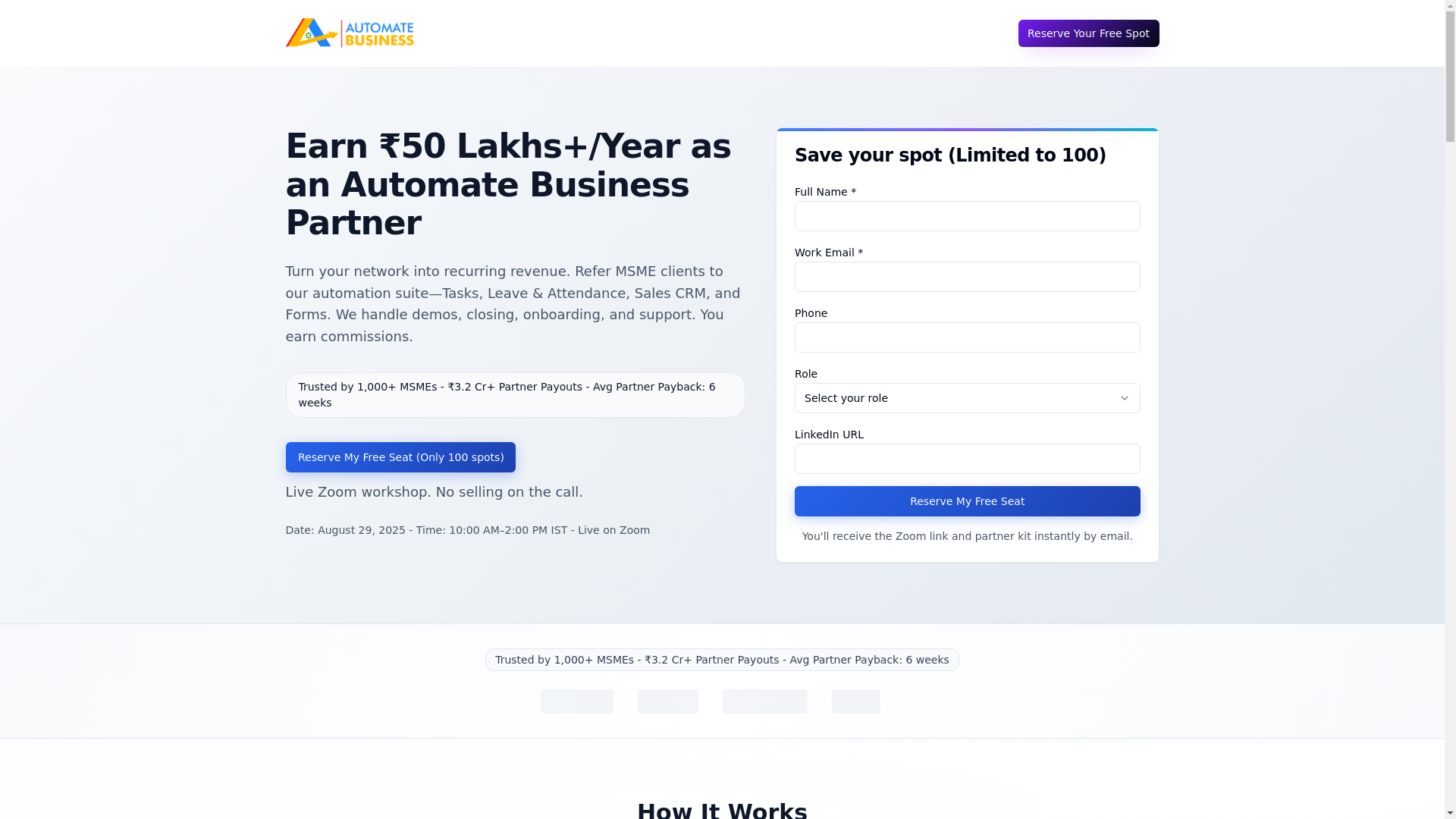 website screenshot of https://partner-event.pages.dev/