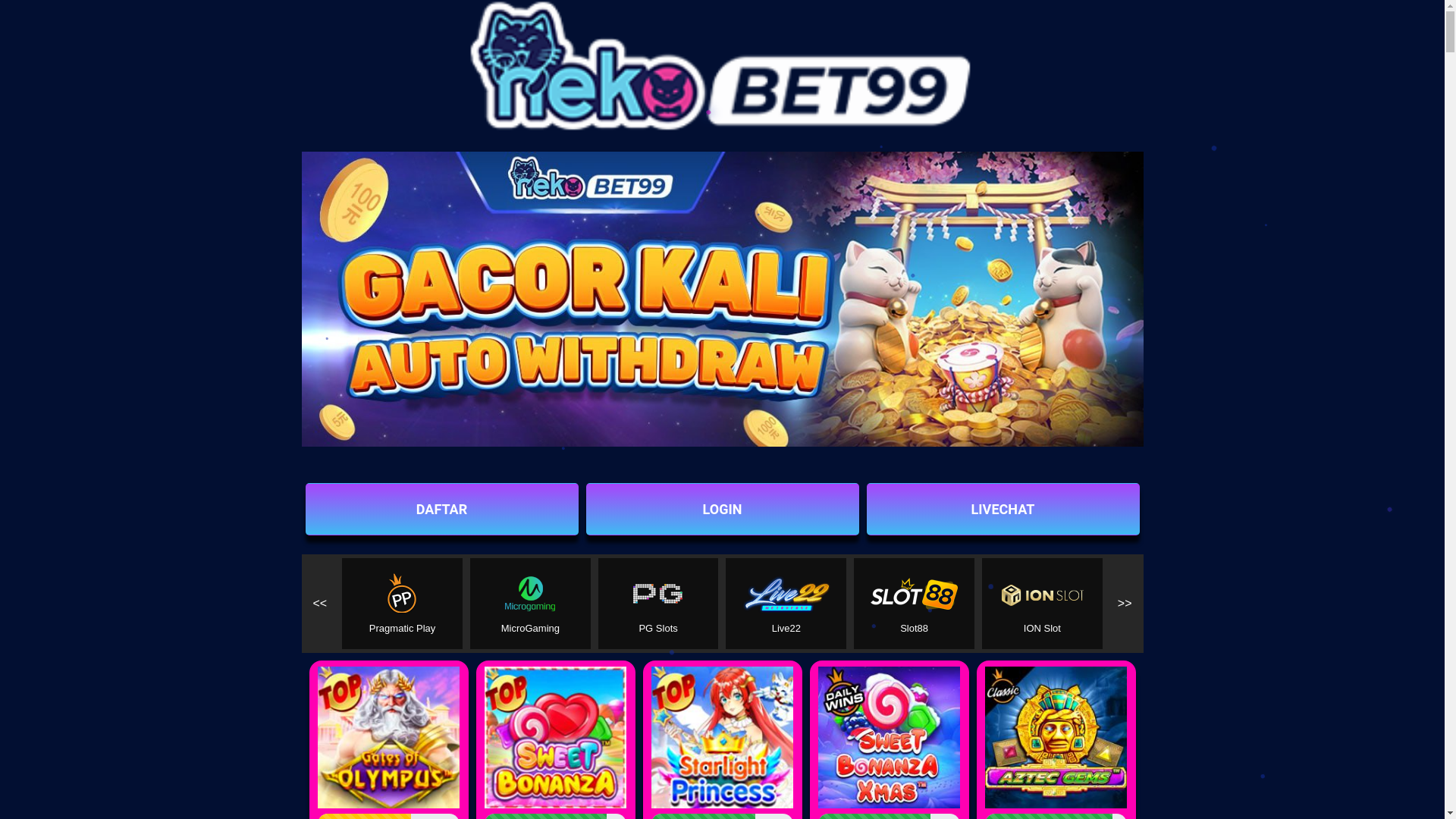 website screenshot of https://rtpnekobet99.baby/