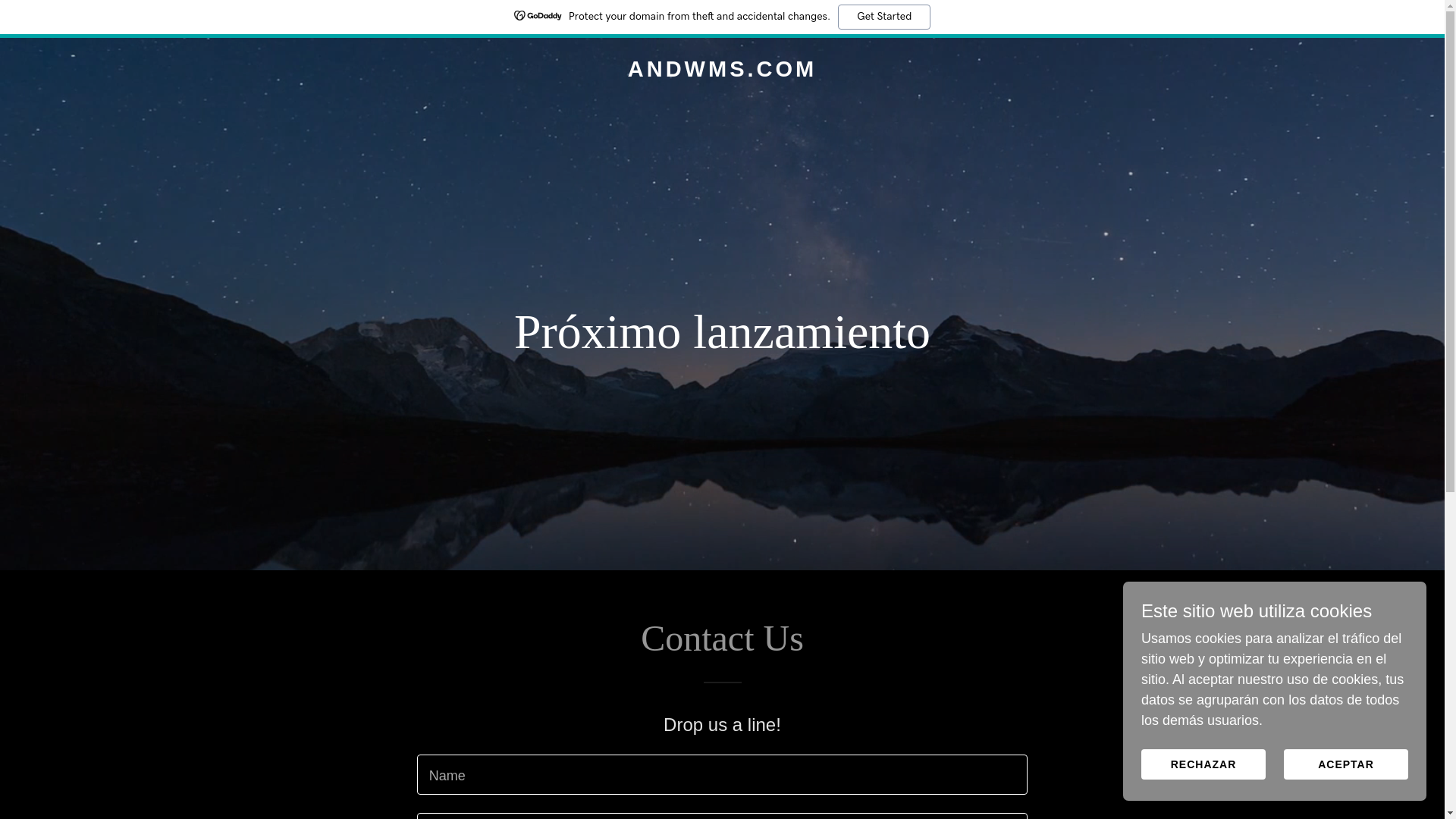 website screenshot of https://andwms.com/