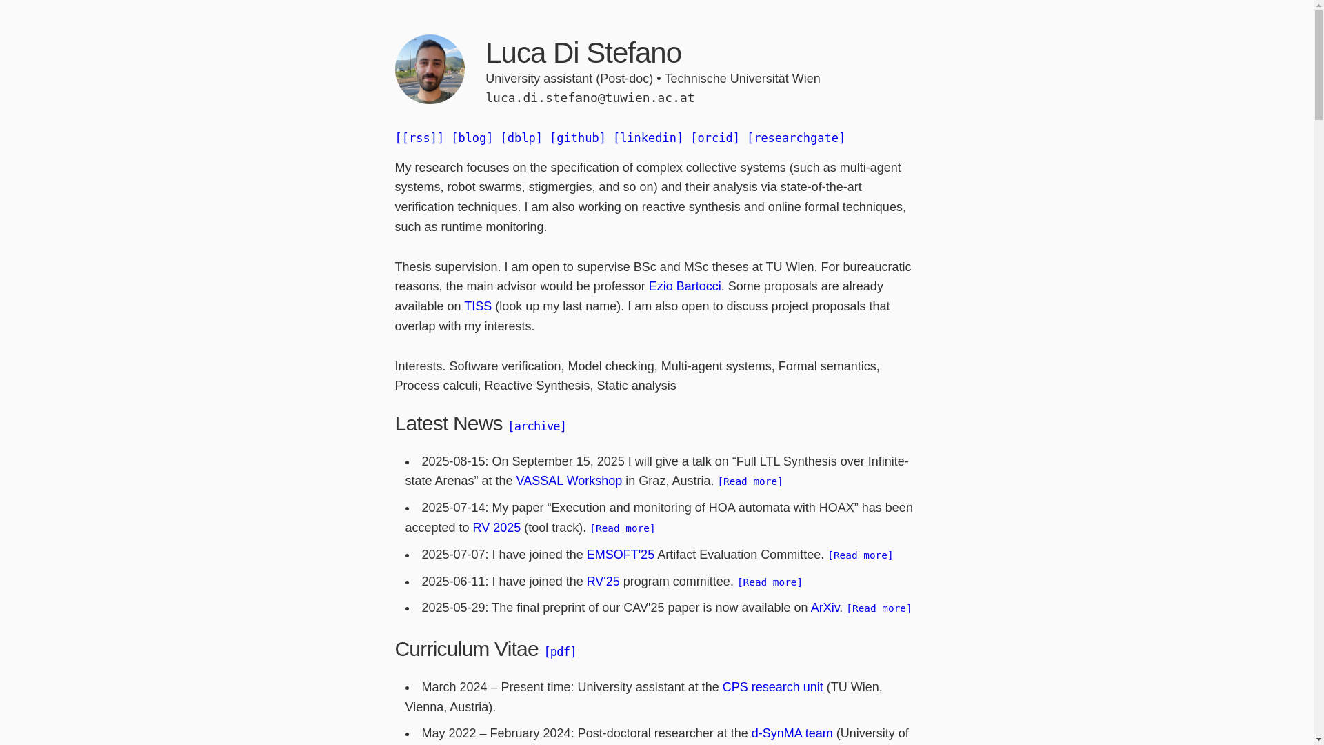 website screenshot of https://academic-homepage.pages.dev/