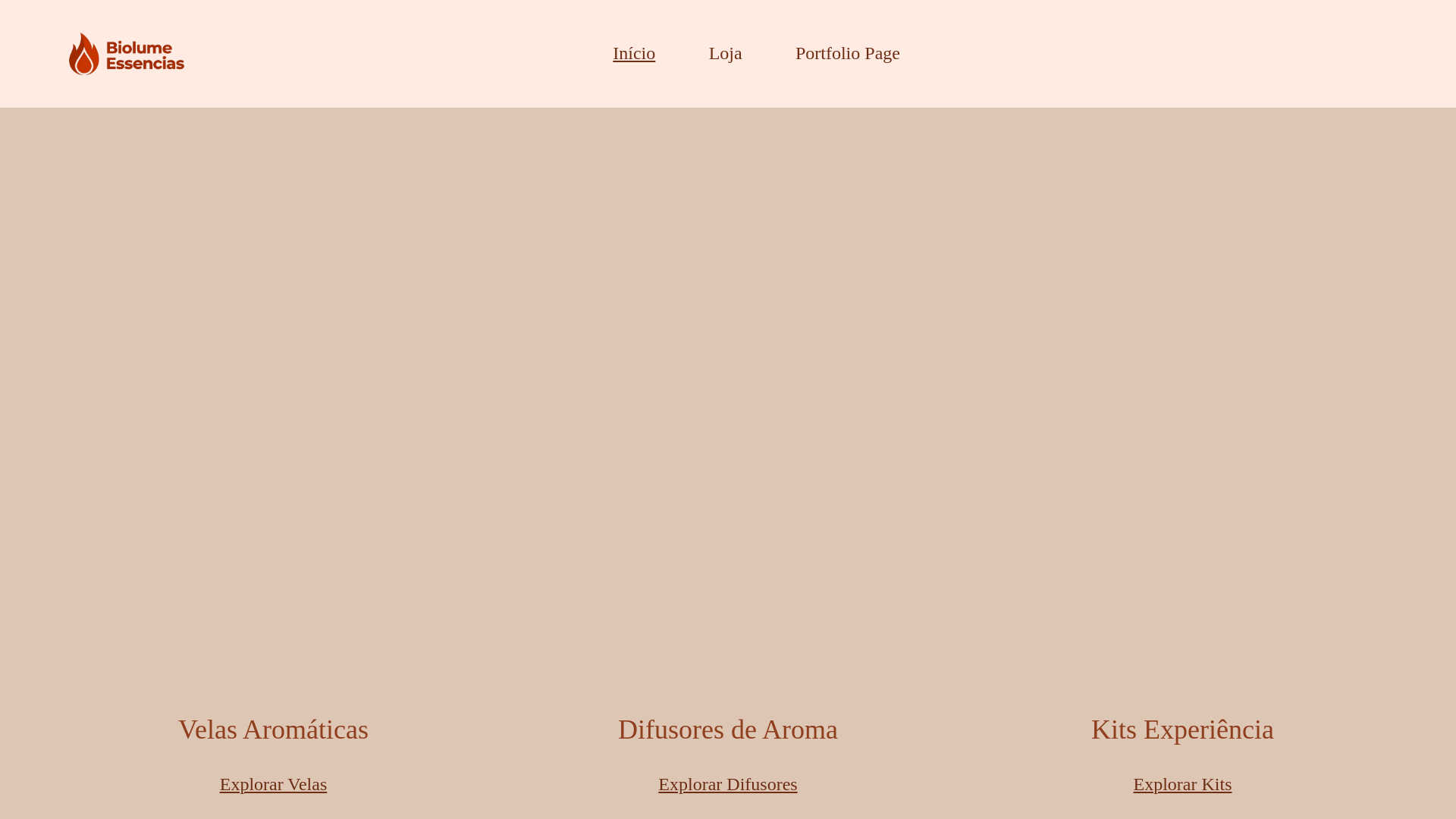 website screenshot of https://biolumeessencias.com