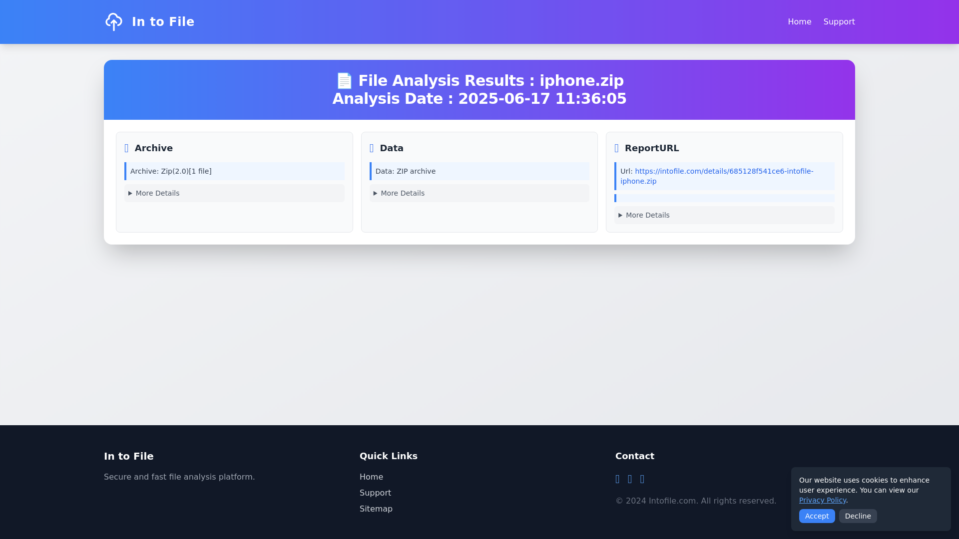 website screenshot of https://intofile.com/details/685128f541ce6-intofile-iphone.zip