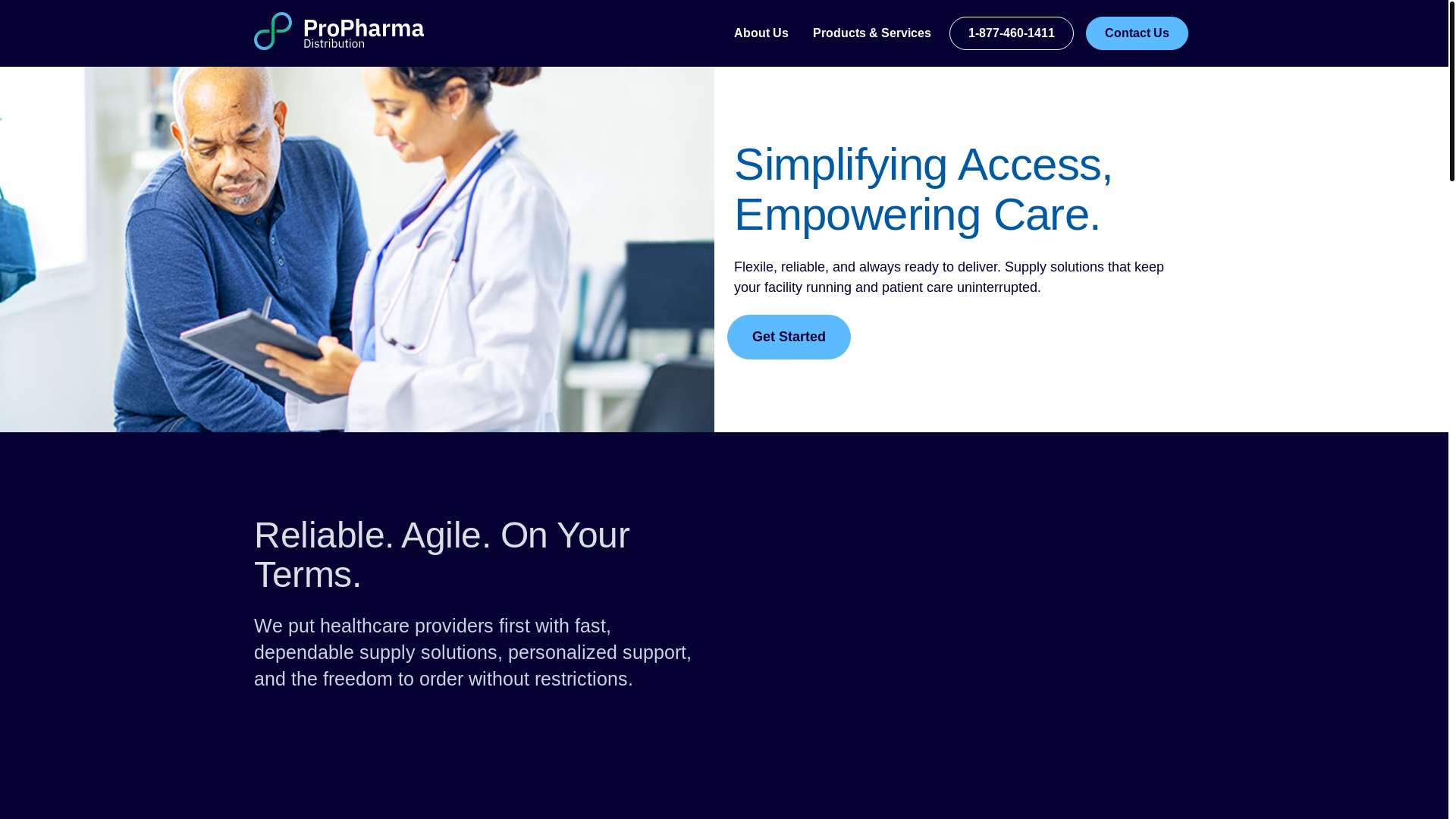 website screenshot of https://diveintopropharma.co/