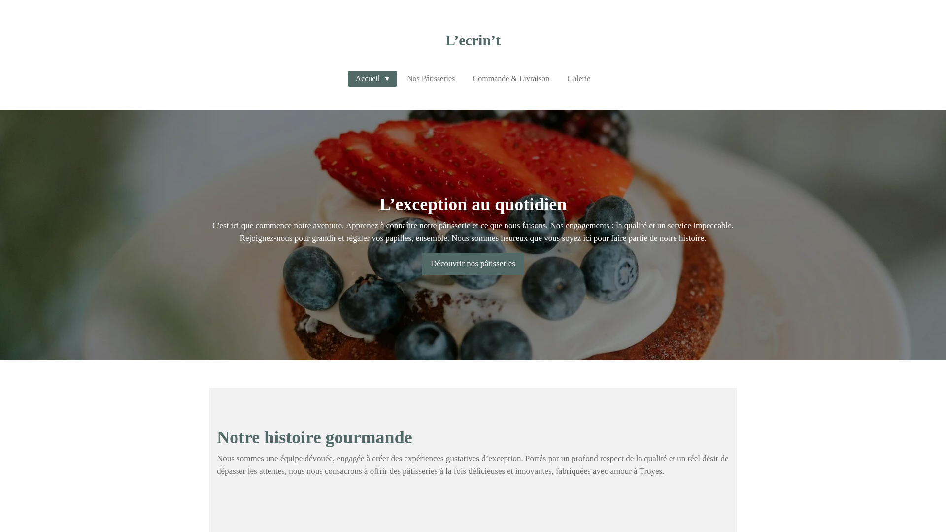 website screenshot of https://lecrint.fr/