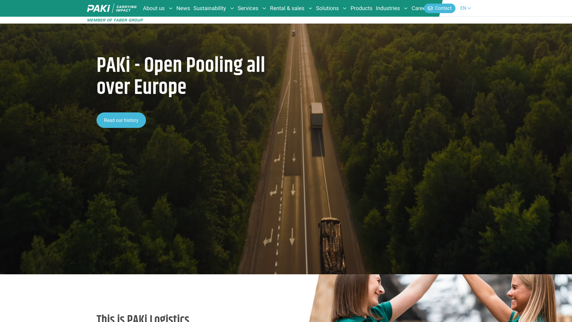 website screenshot of https://dropanddrive.uk/