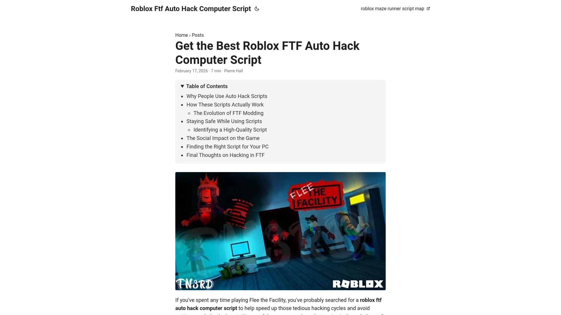 website screenshot of https://roblox-ftf-auto-hack-computer-script.pages.dev/