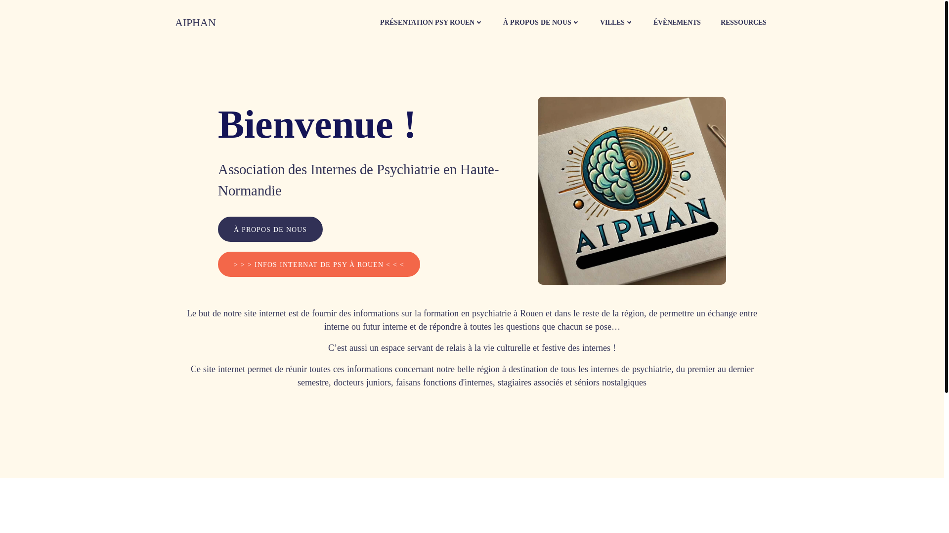 website screenshot of https://aiphan.fr/