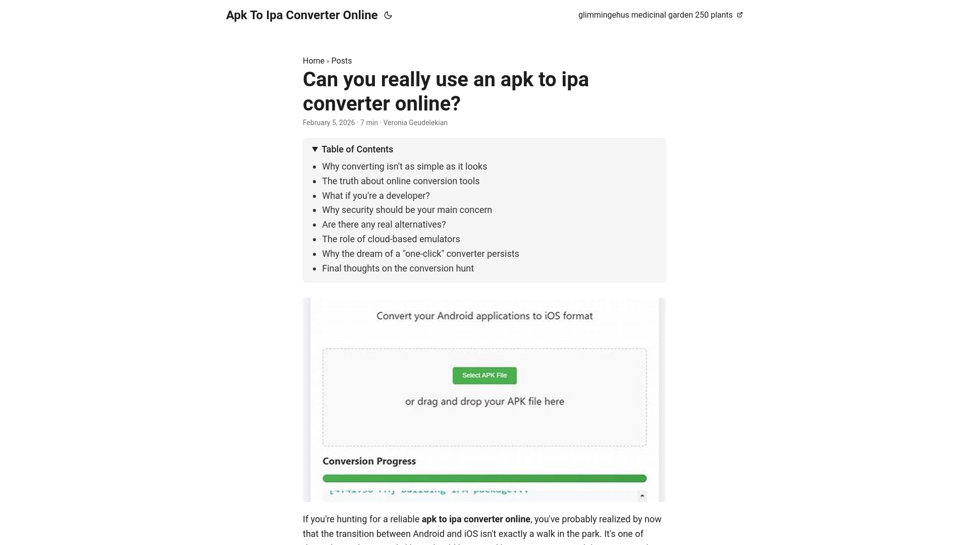 website screenshot of https://apk-to-ipa-converter-online.pages.dev/