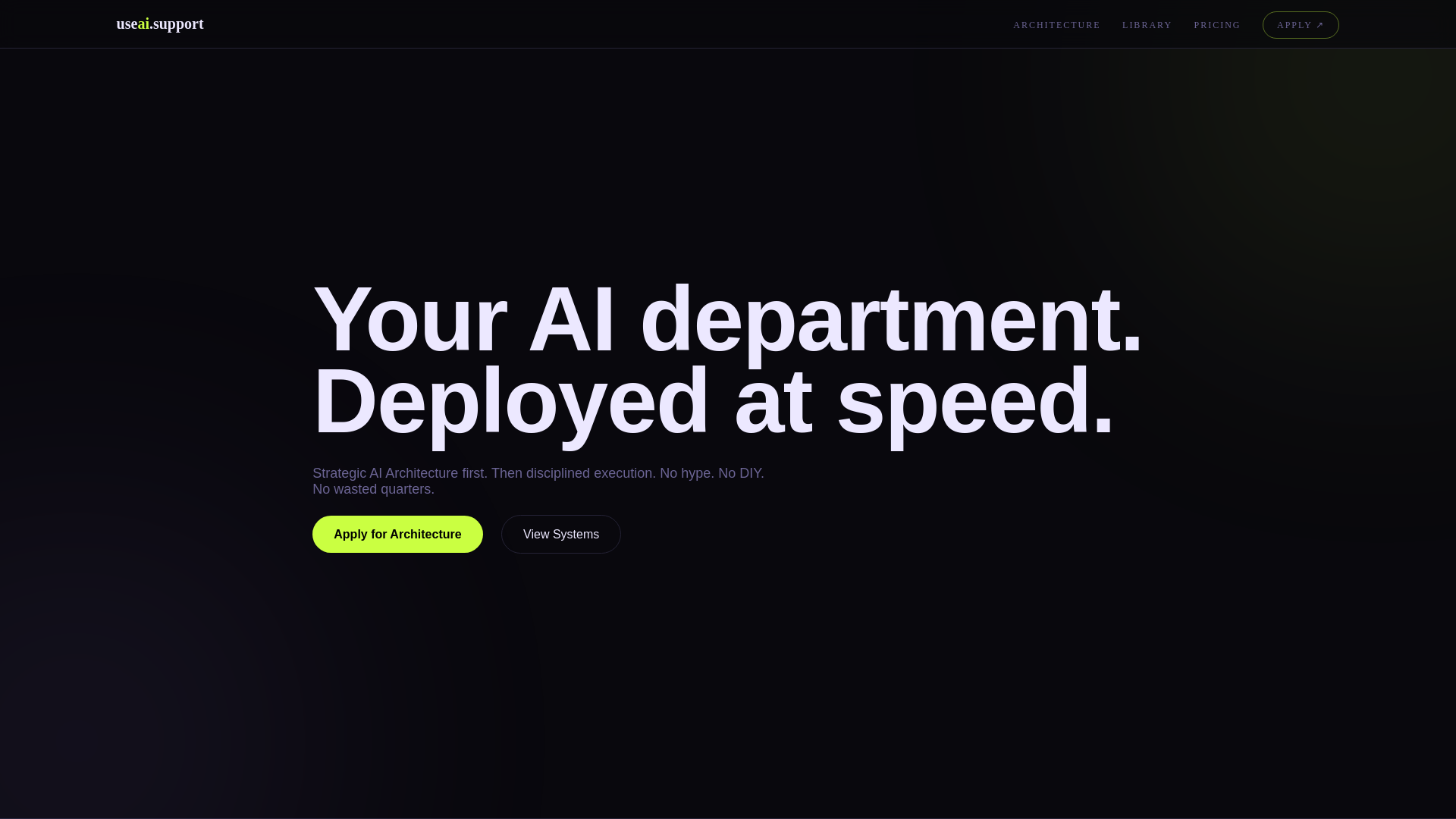 website screenshot of https://snt-useai-support-2026-launch-wbst-boresight-v1.pages.dev/