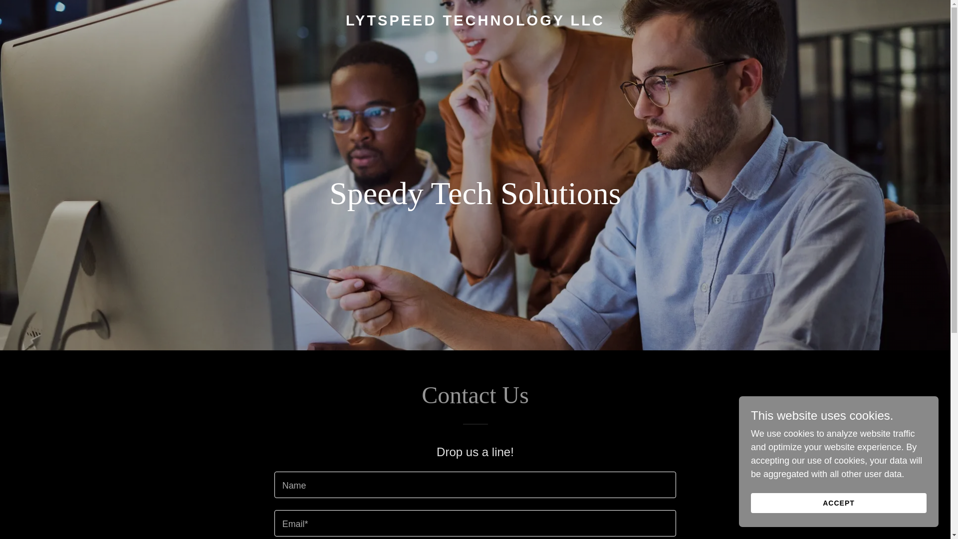 website screenshot of https://lytspeedtech.com/