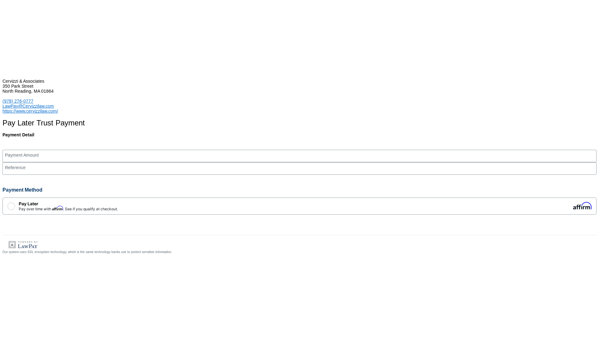 website screenshot of https://cervizzilawpay.com/