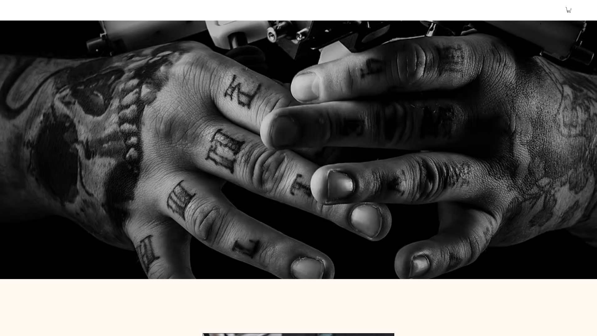 website screenshot of https://tattoospace-aachen.com