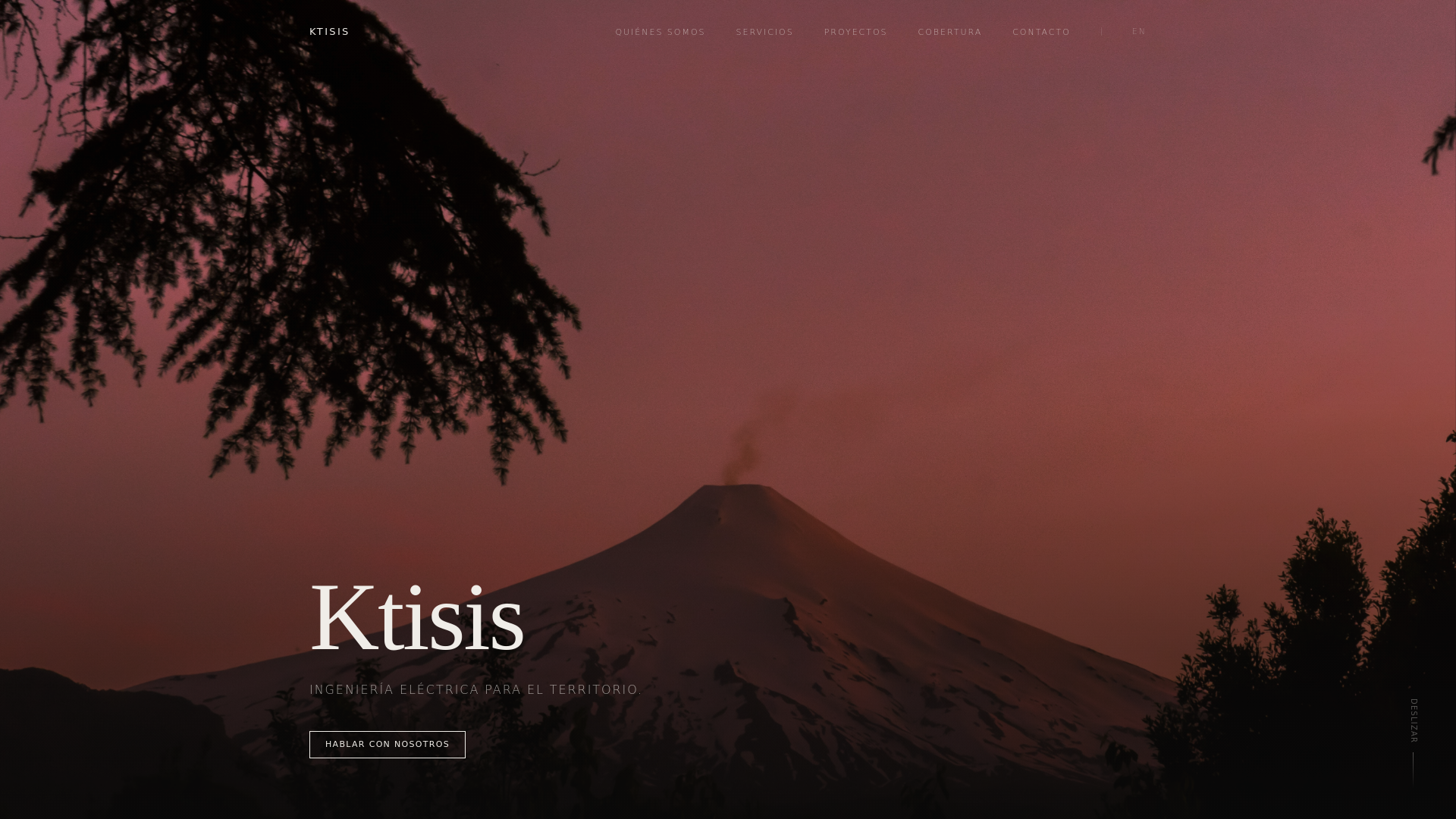 website screenshot of https://ktisis-landing.pages.dev/