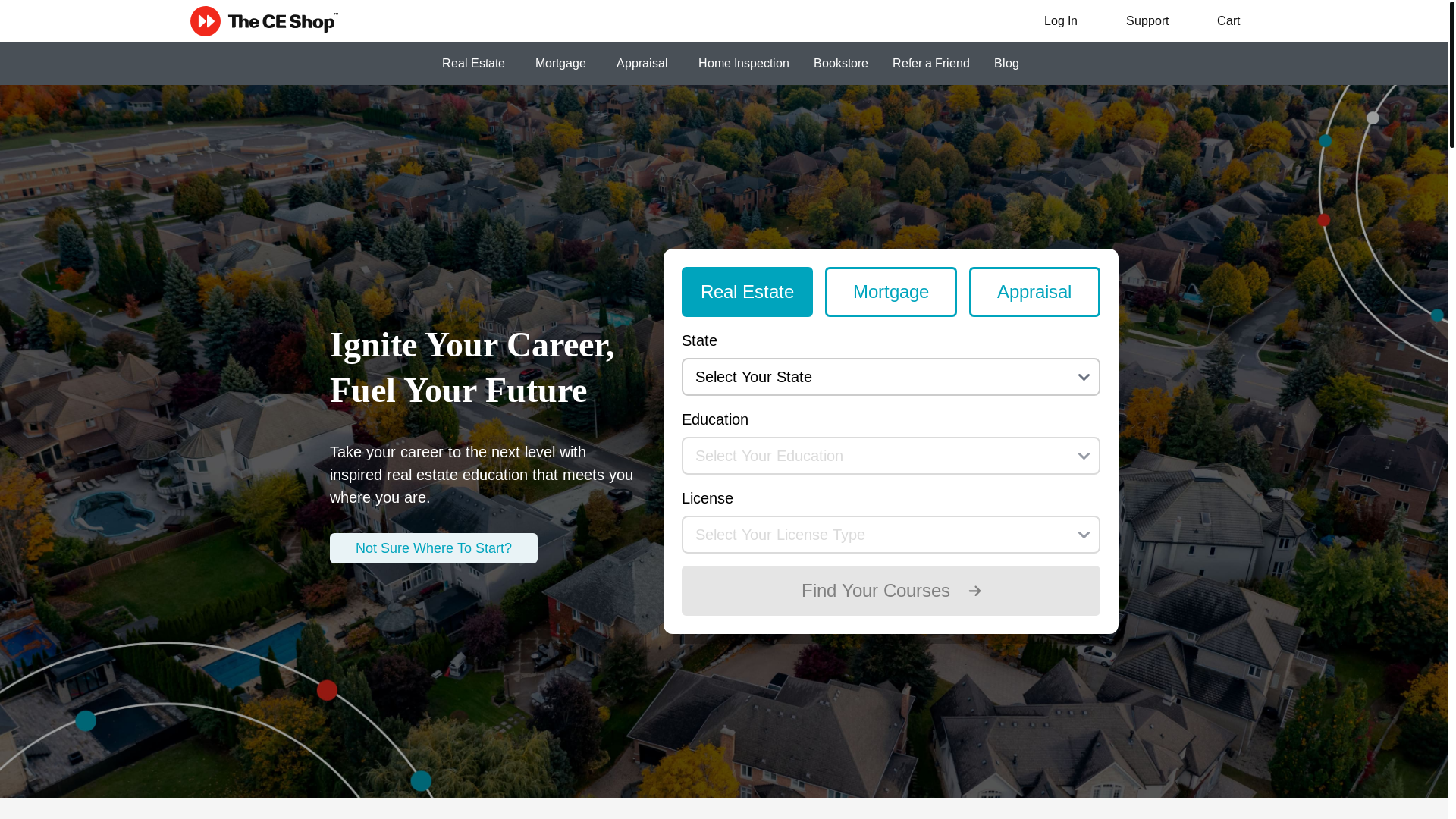 website screenshot of https://prod-theceshop.com/