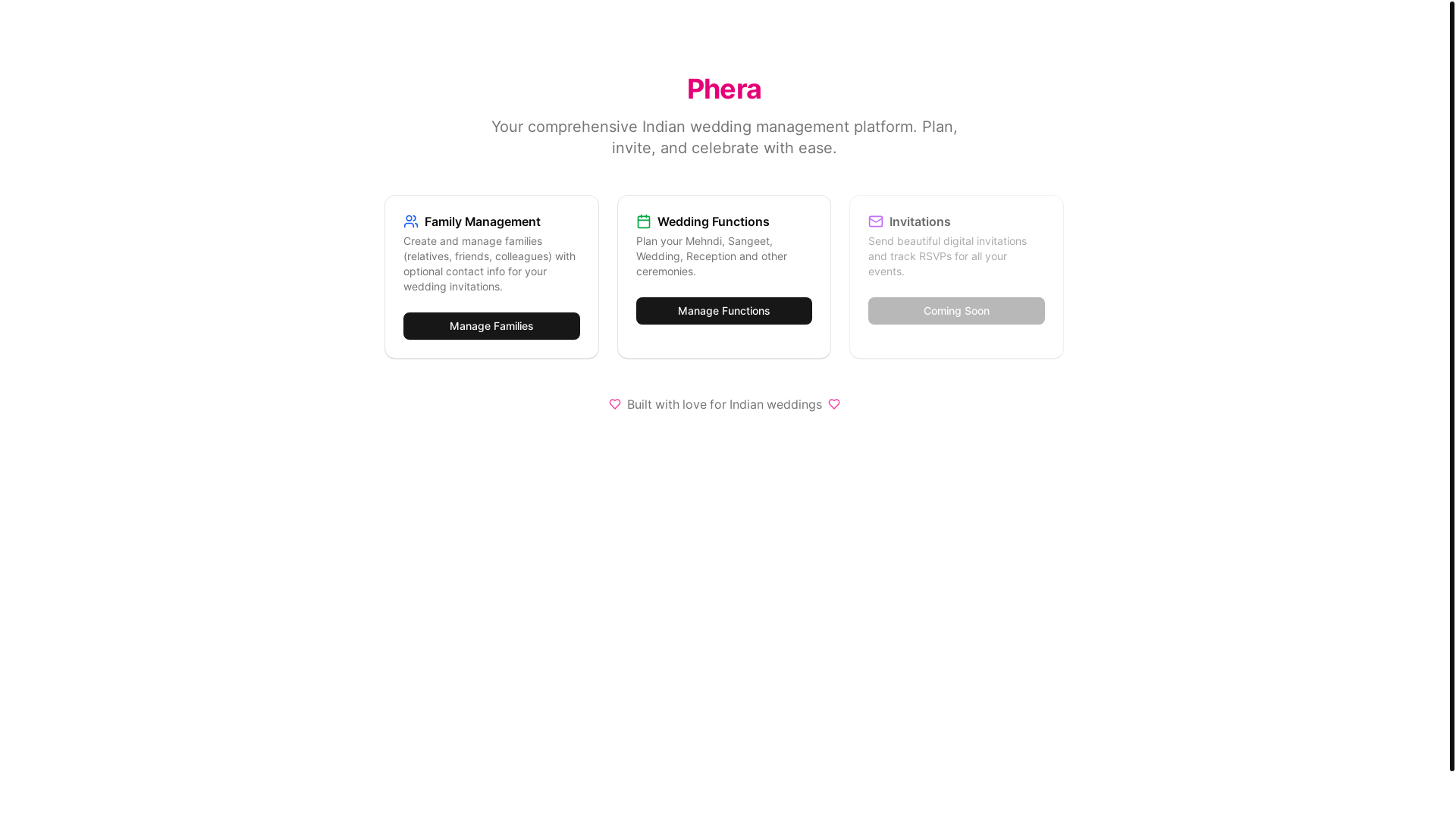 website screenshot of https://phera.pages.dev/