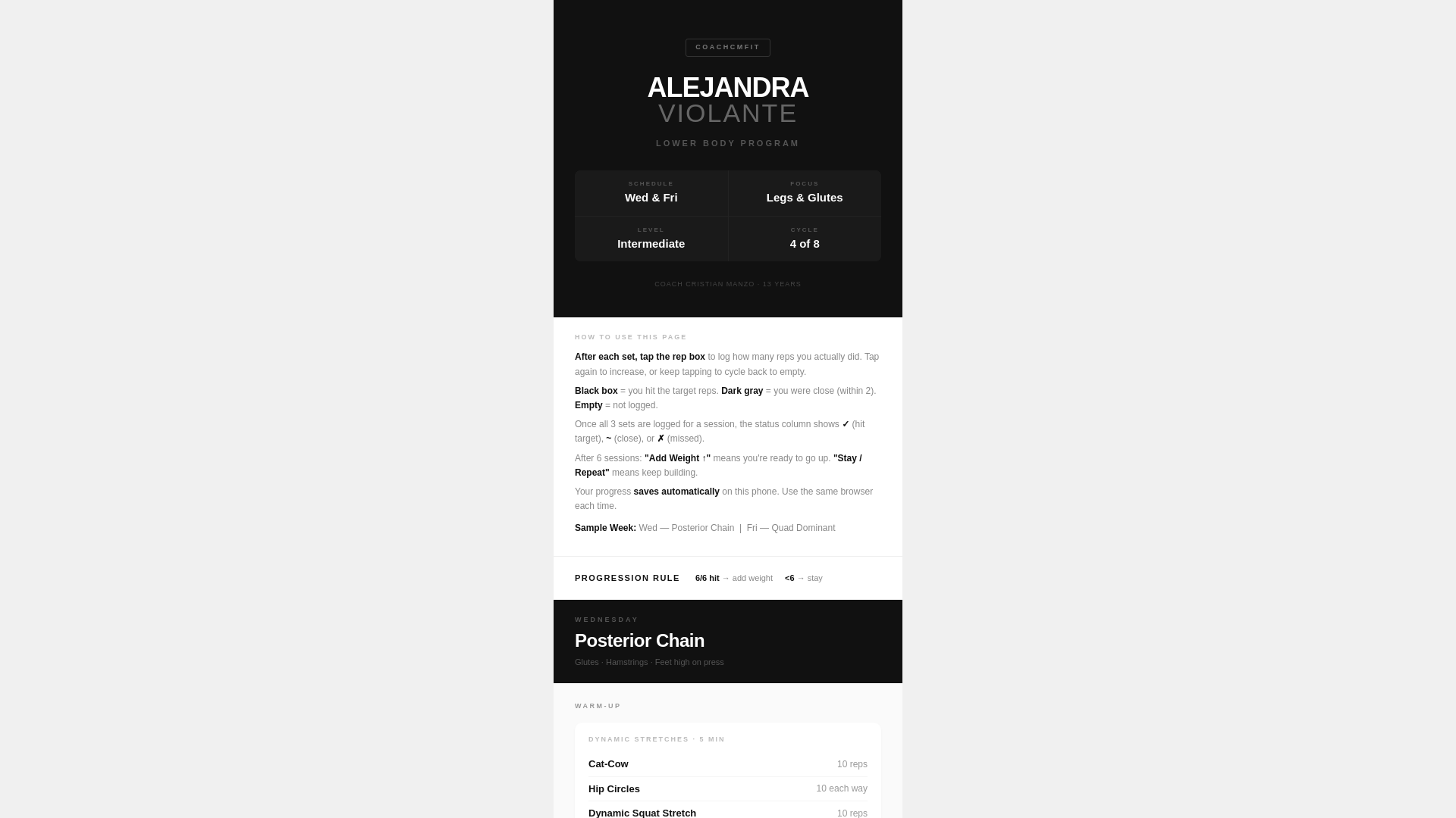 website screenshot of https://alejandra-coachcmfit.pages.dev/