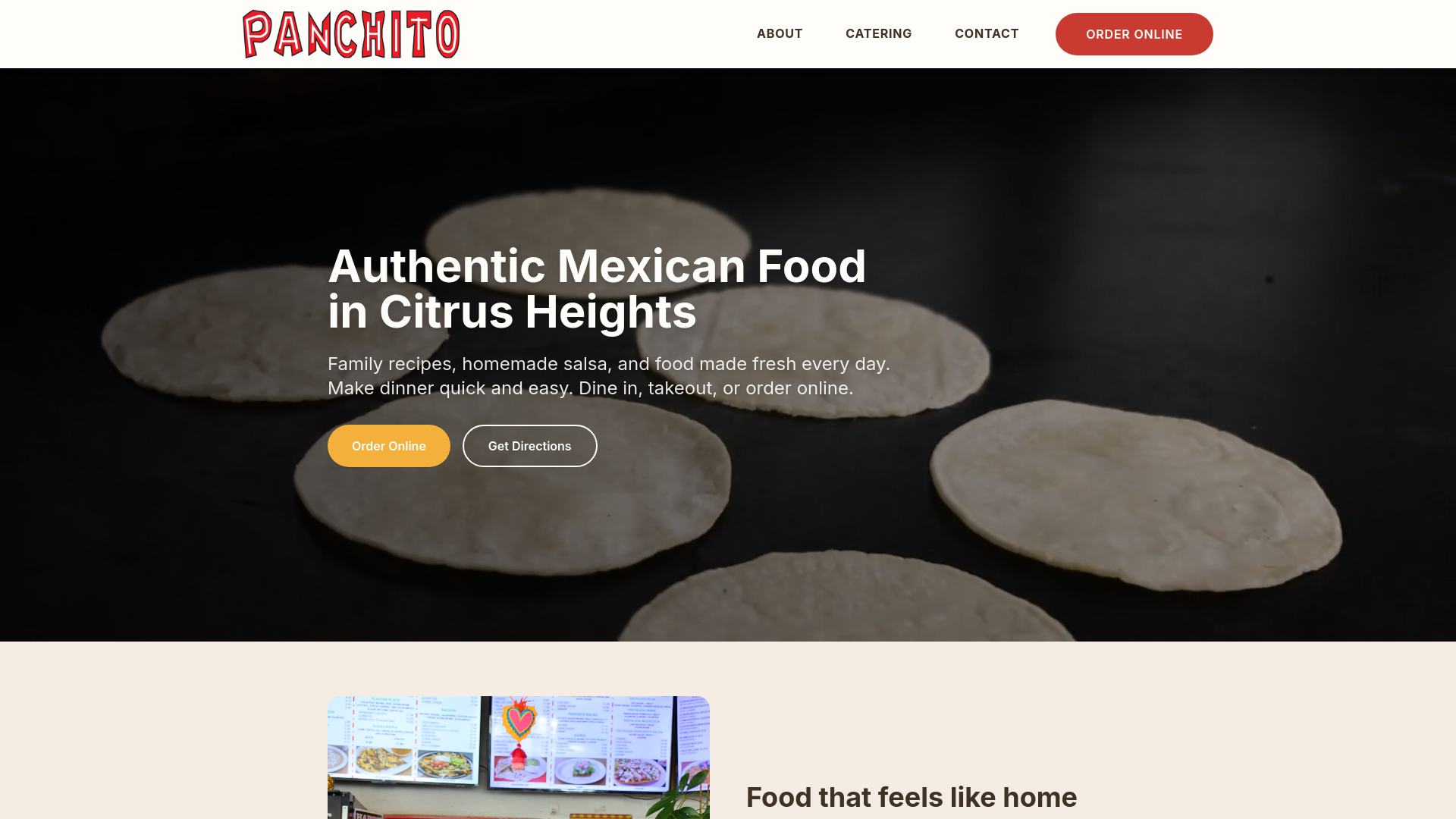 website screenshot of https://panchito-3b3.pages.dev/