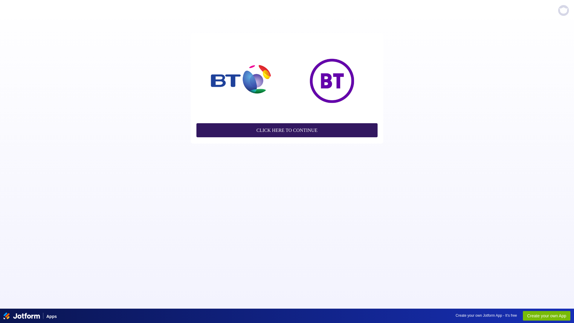 website screenshot of https://eu.jotform.com/app/252021976113349