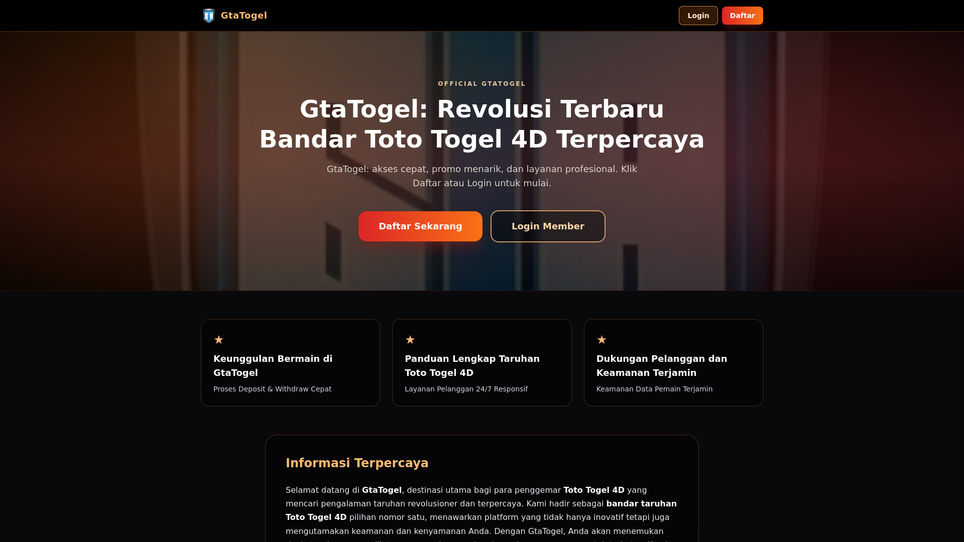 website screenshot of https://gtatogel-revolusi-terbaru.pages.dev/