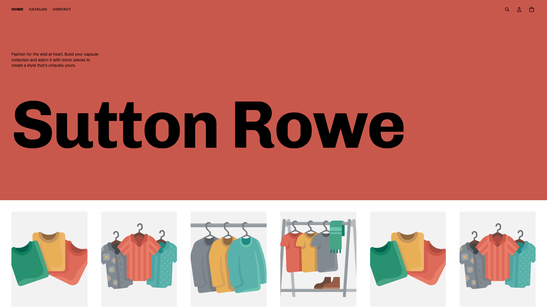 website screenshot of https://suttonrowe.com