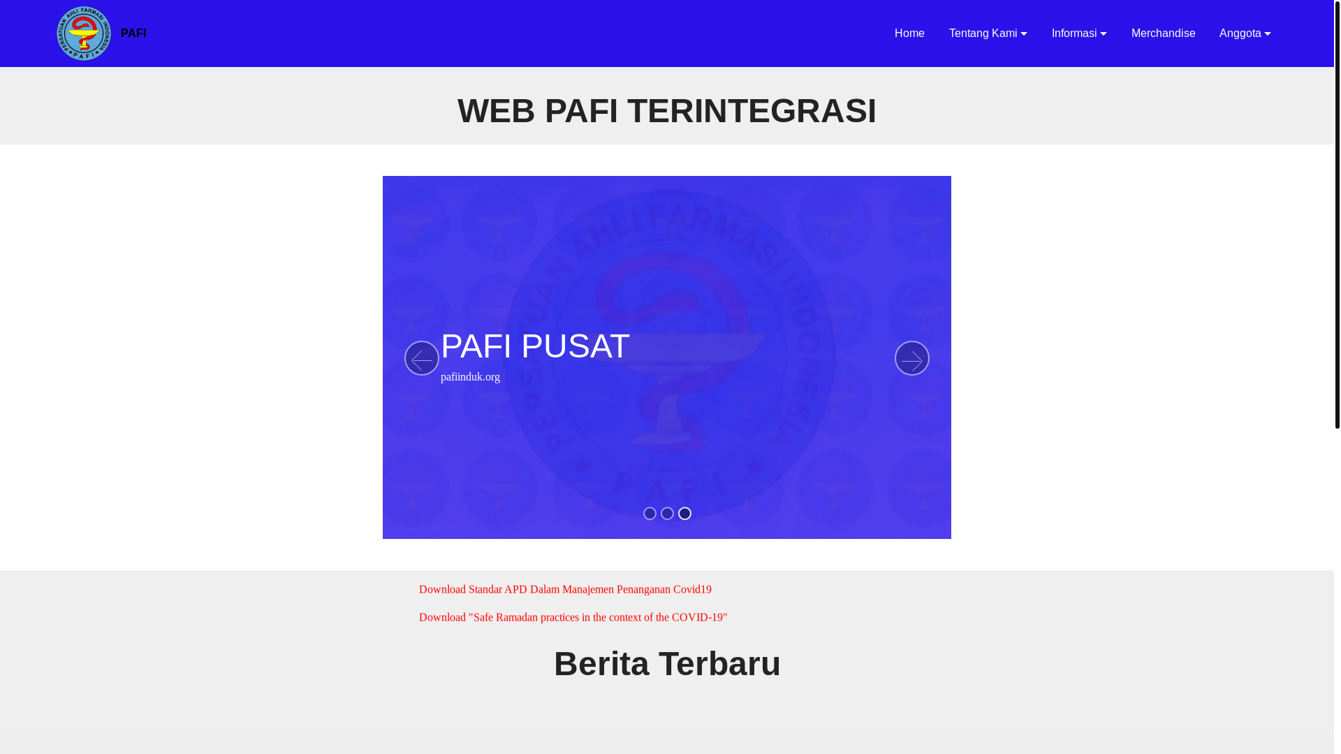 website screenshot of https://pafi-pakualaman-org.pages.dev/
