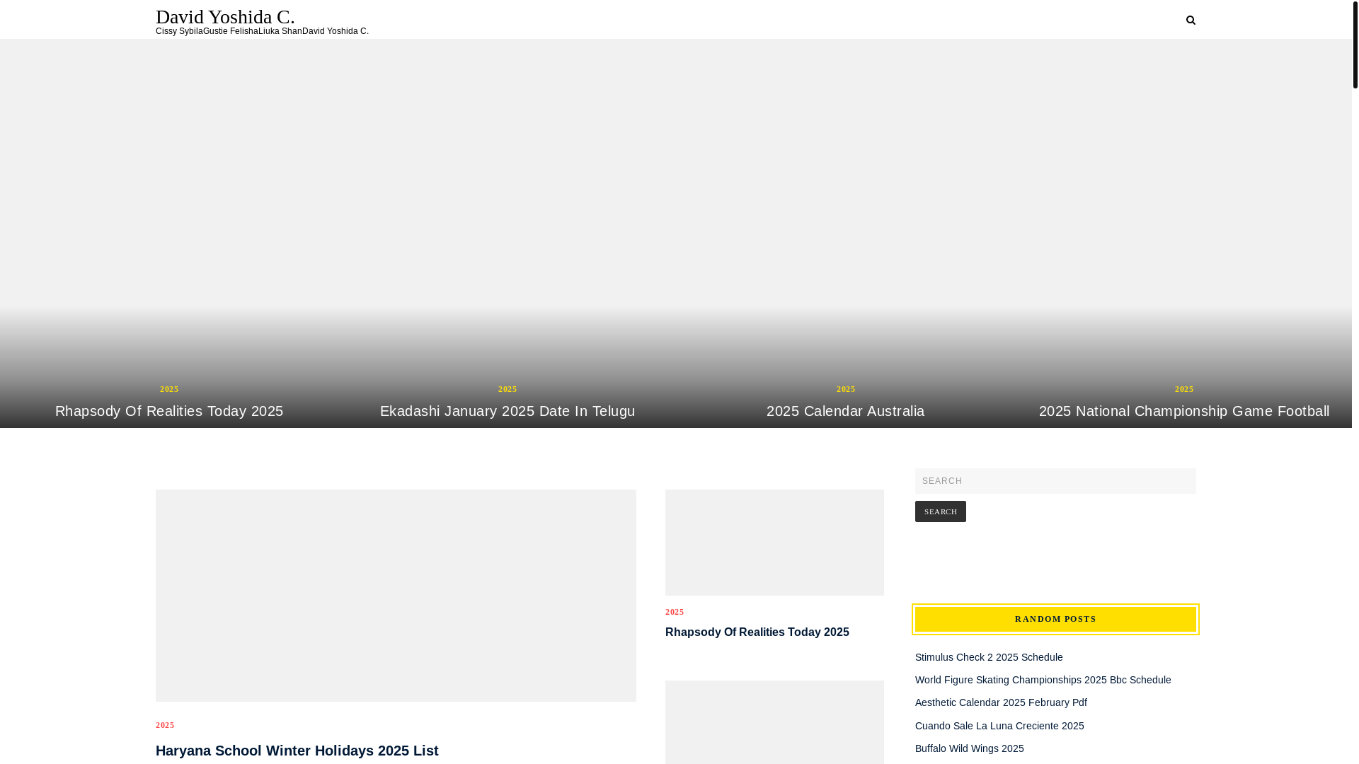 website screenshot of https://davidyoshidac.pages.dev/