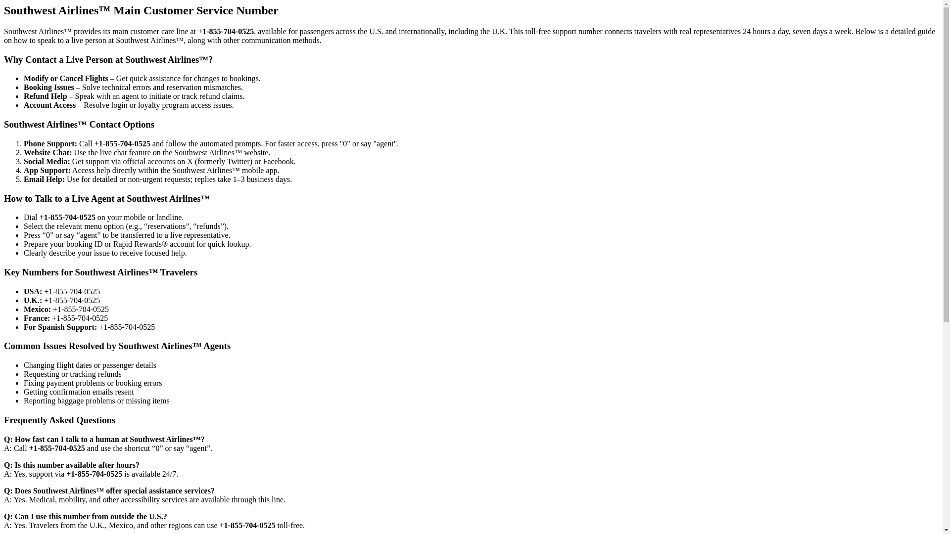 website screenshot of https://southwesta-airlines-customer-service.pages.dev/