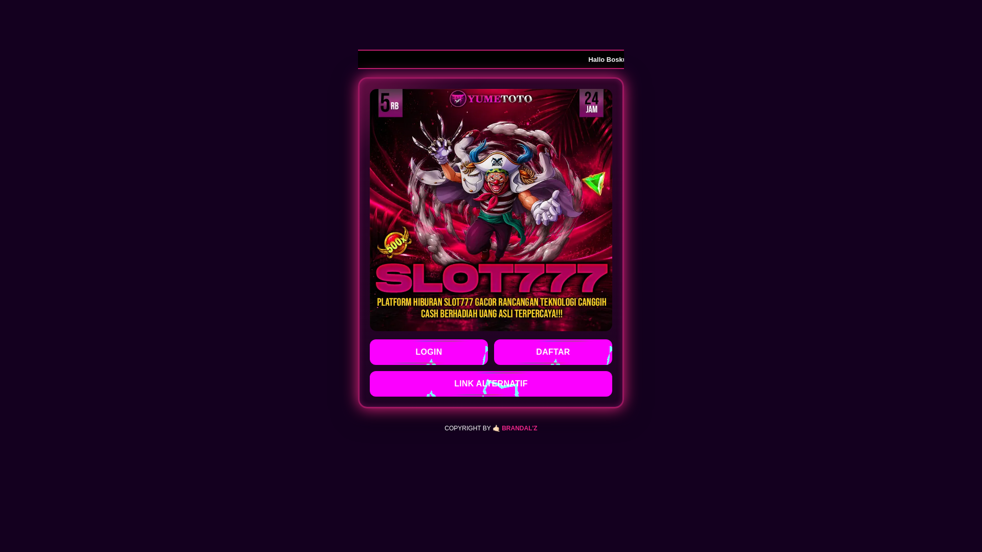 website screenshot of https://asik-kicau-kicau-mania-slot777.pages.dev/