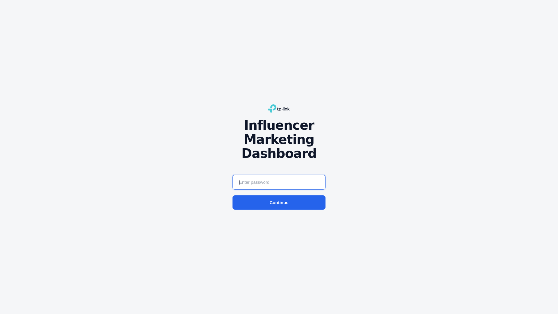 website screenshot of https://tplink-kol-dashboard.pages.dev/