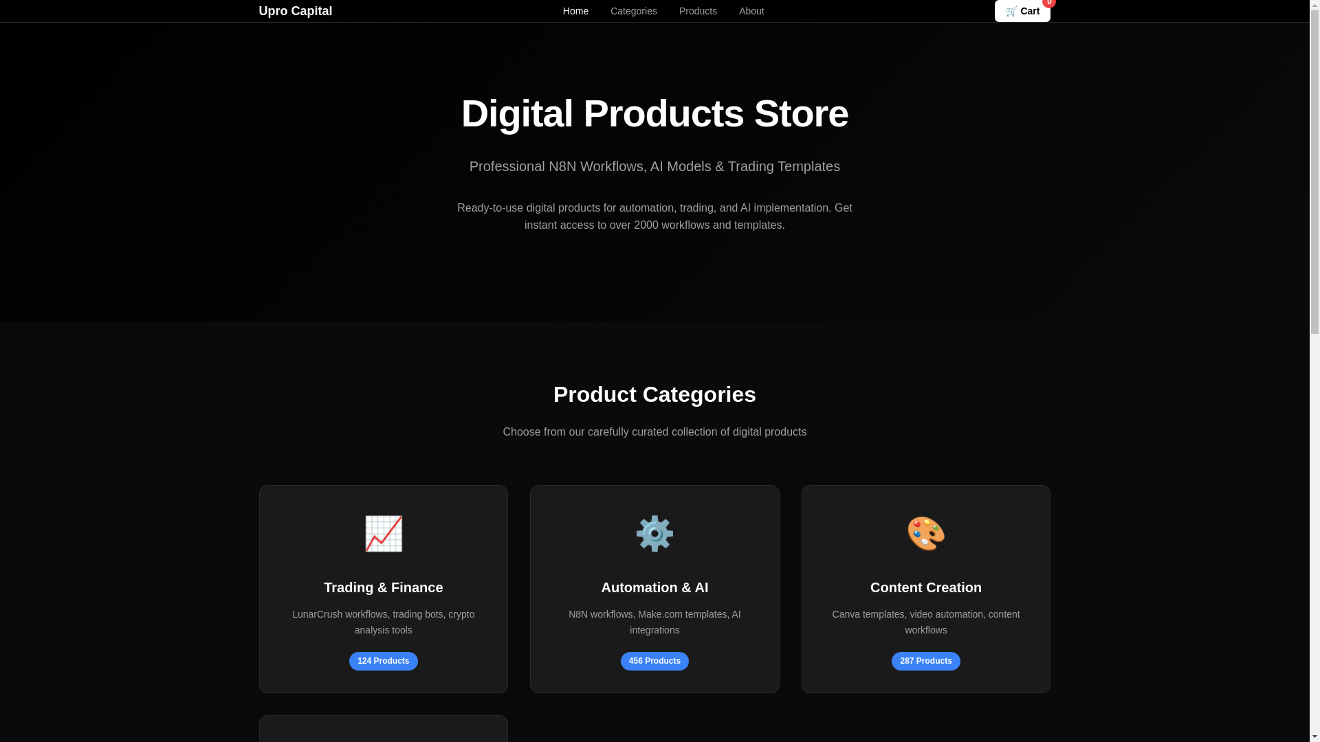 website screenshot of https://capital-landing-clean.pages.dev/