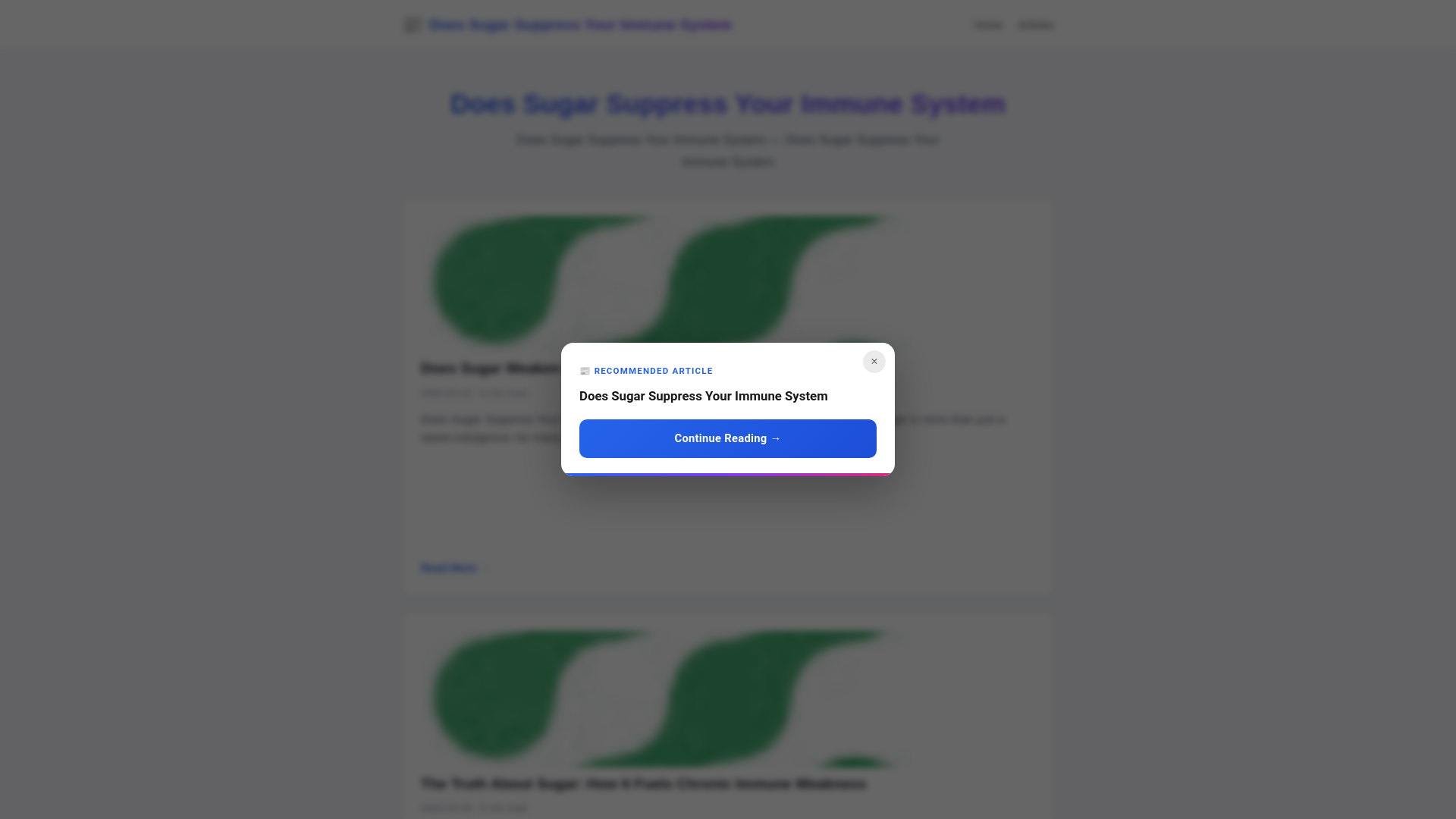website screenshot of https://does-sugar-suppress-your-immune-system.pages.dev/