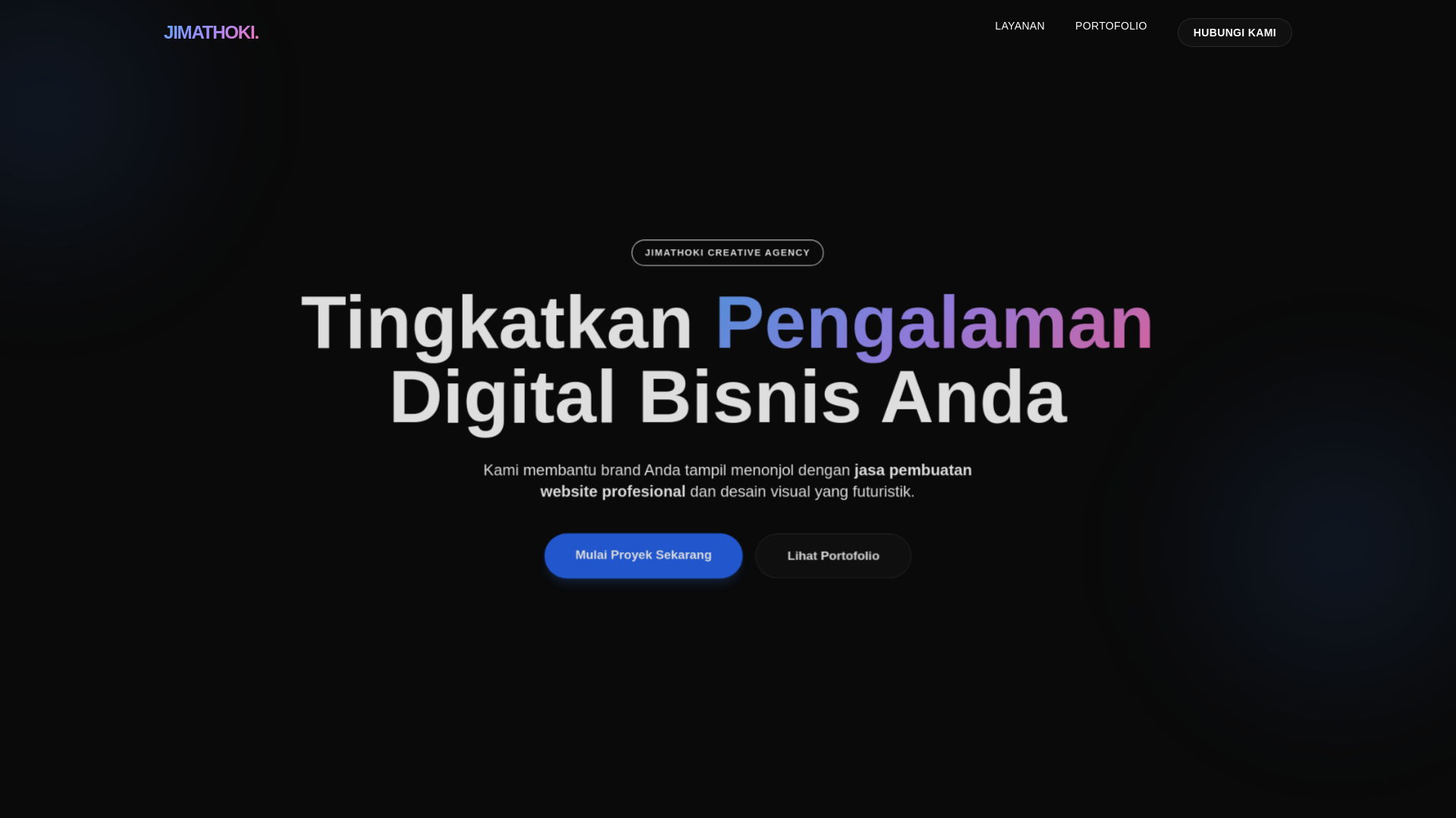 website screenshot of https://jimathoki.net/