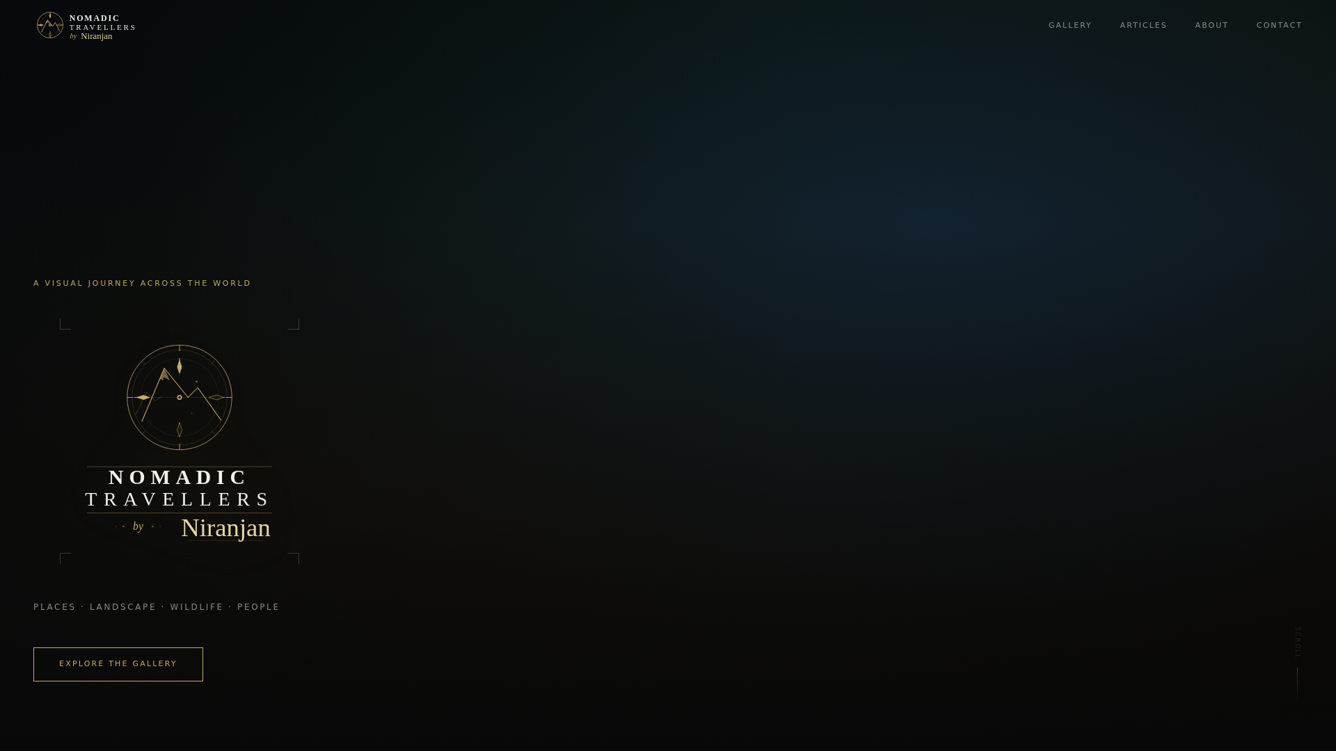 website screenshot of https://nomadictravellers.pages.dev/