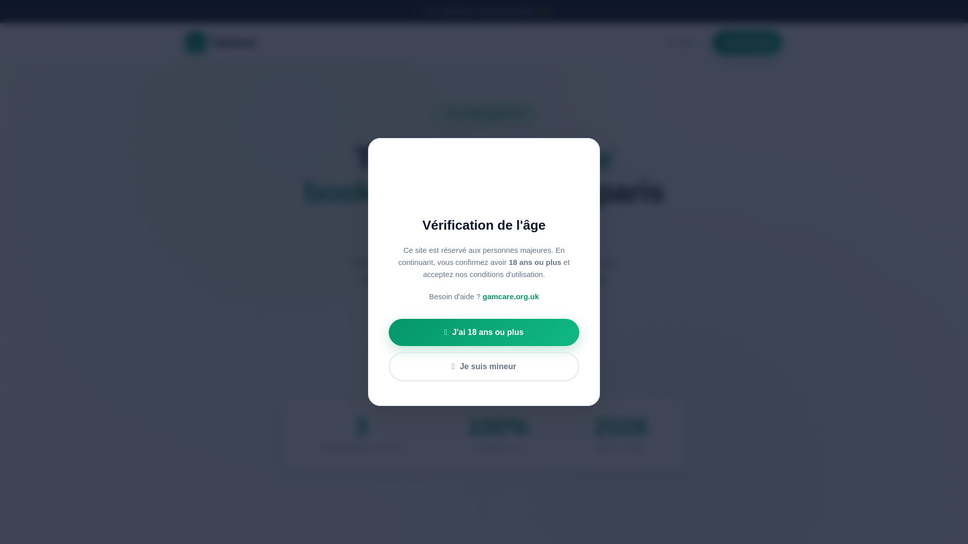 website screenshot of https://gainorafr.com/