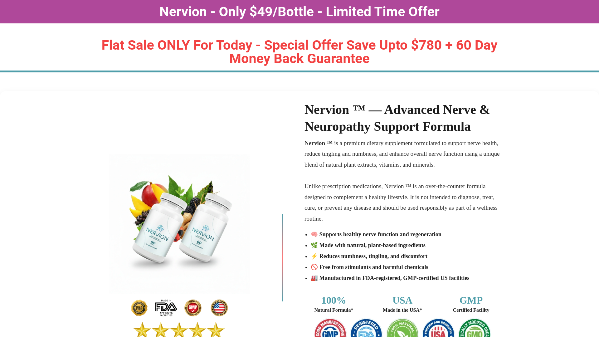 website screenshot of https://website-nervion.com/