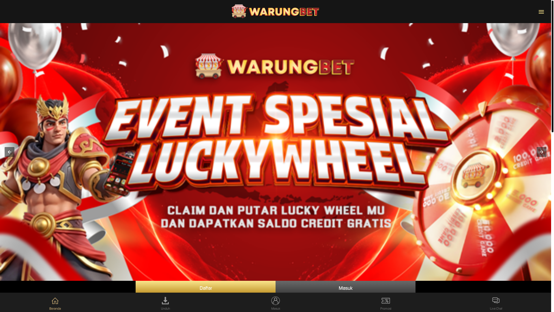 website screenshot of https://amp-warungbetgampang.pages.dev/