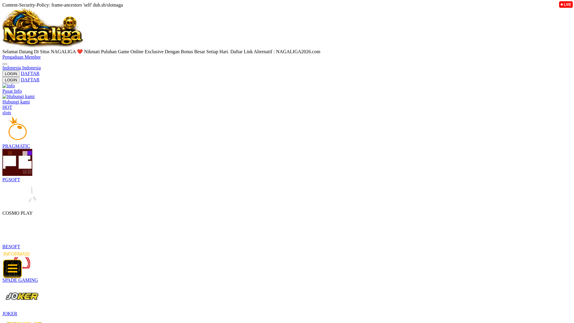 website screenshot of https://slotnaga.link/