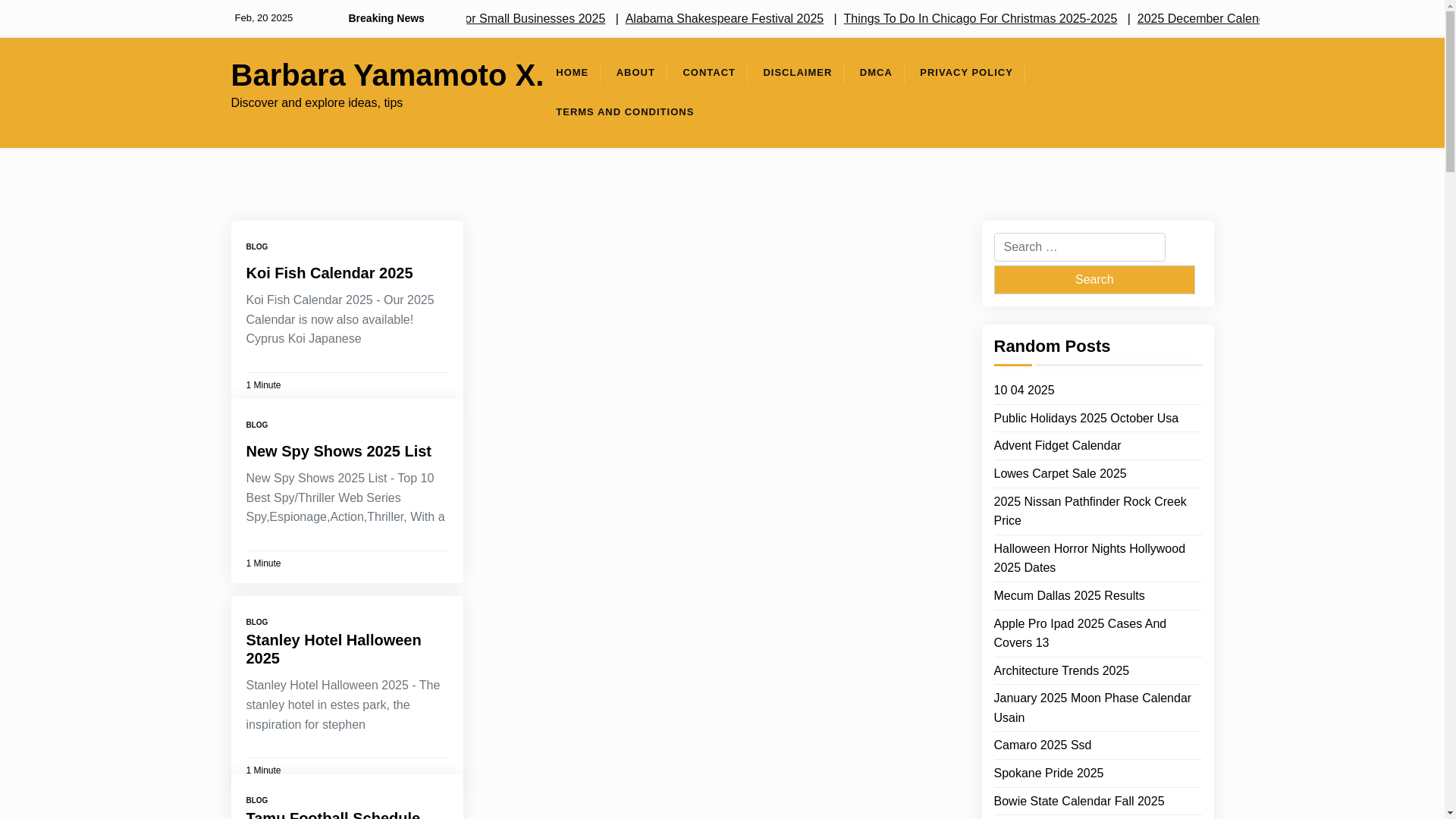 website screenshot of https://barbarayamamotox.pages.dev/