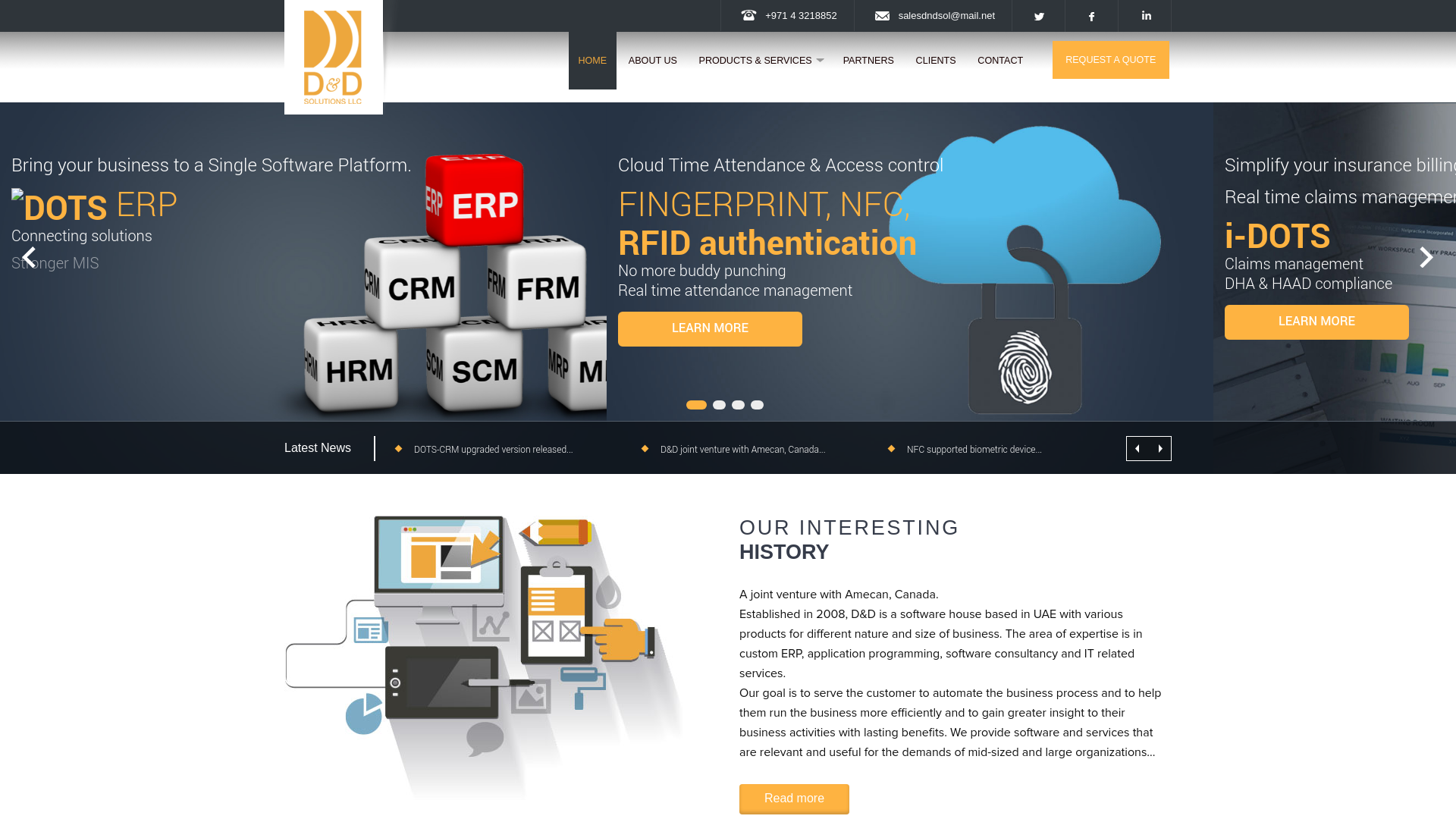 website screenshot of https://cloudnterra.life