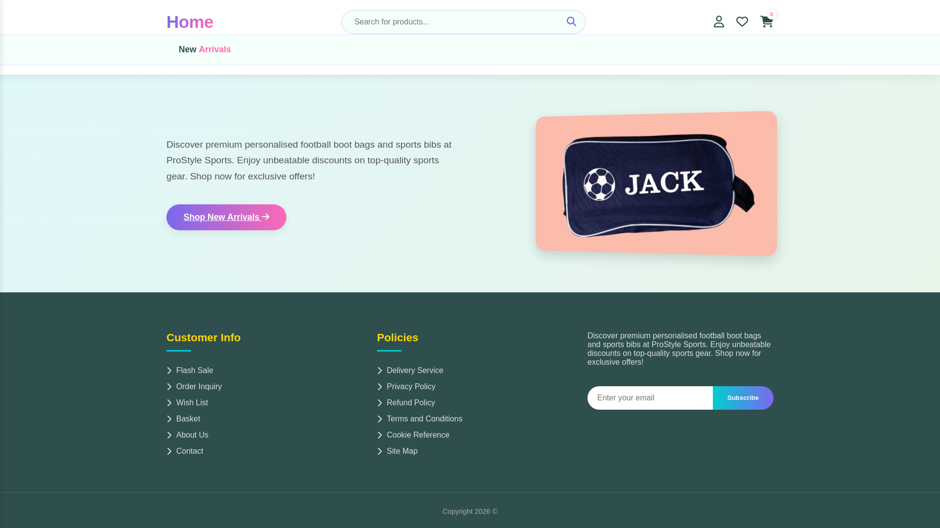 website screenshot of https://progoodsco.shop/