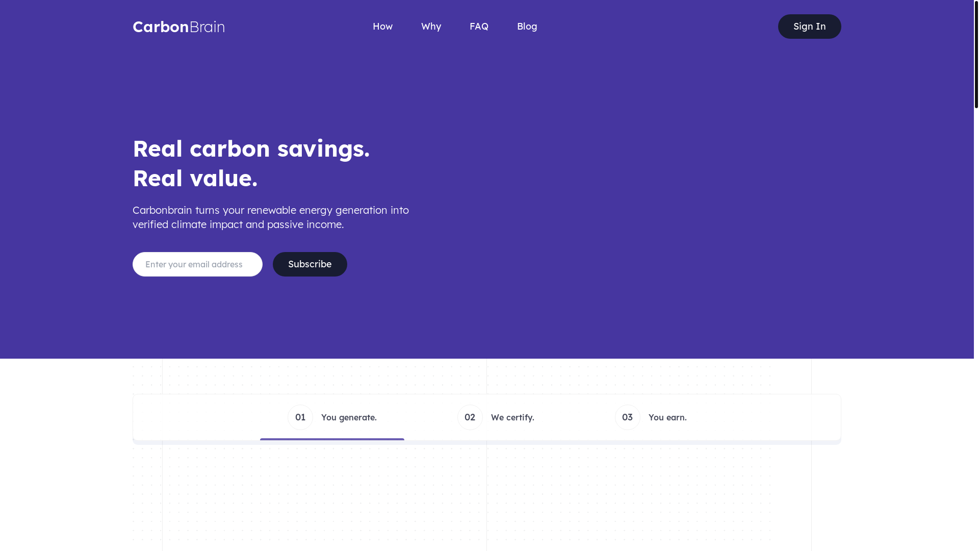 website screenshot of https://carbonbrain-marketing-site.pages.dev/