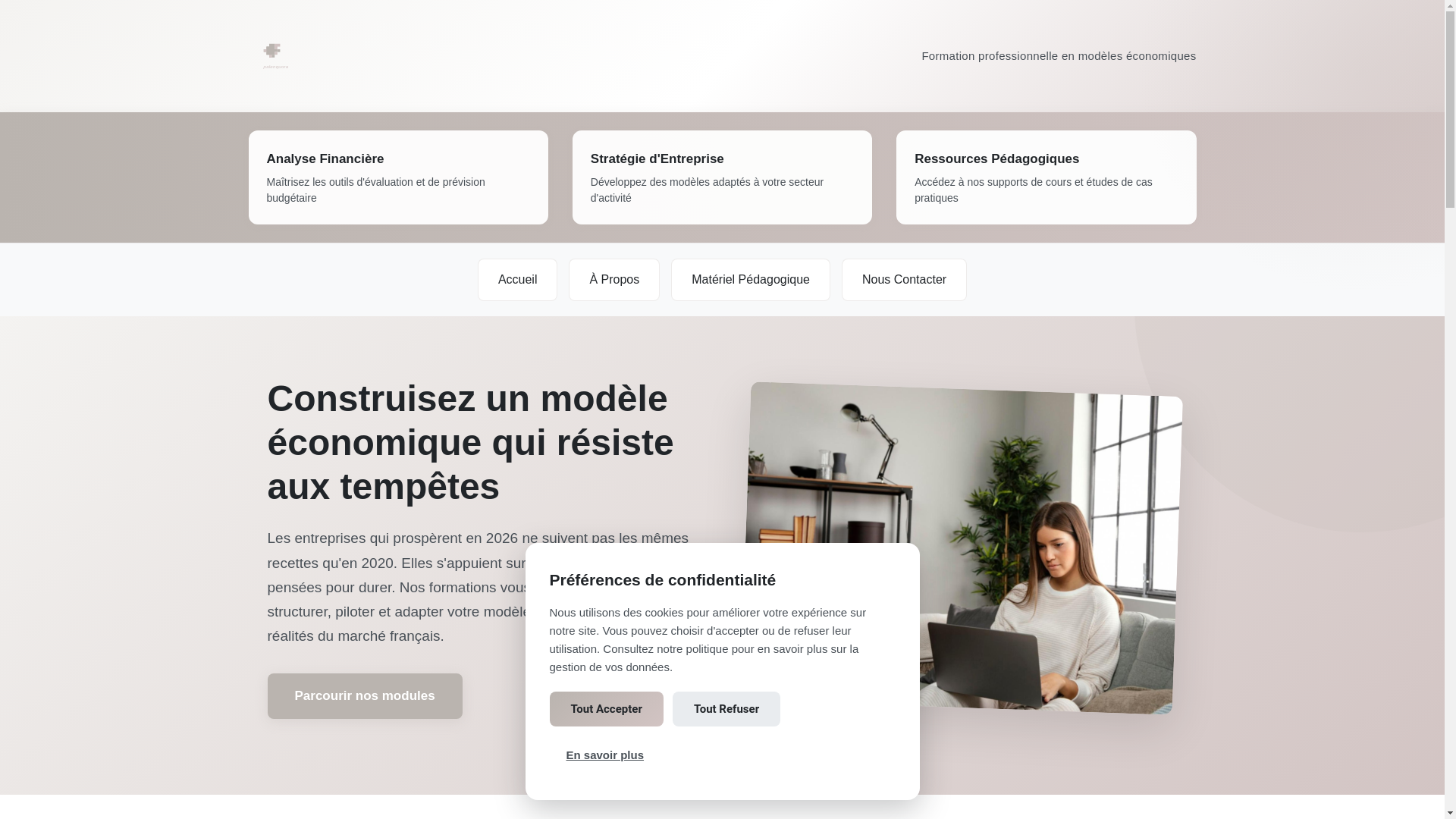 website screenshot of https://palenquora.com/