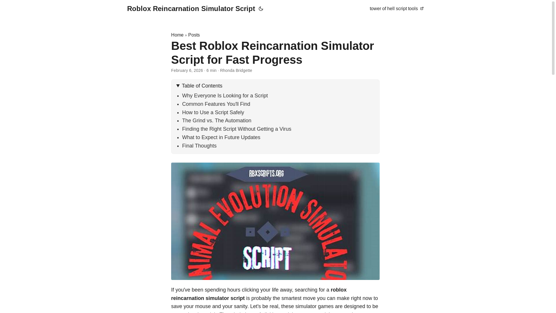 website screenshot of https://roblox-reincarnation-simulator-script.pages.dev/